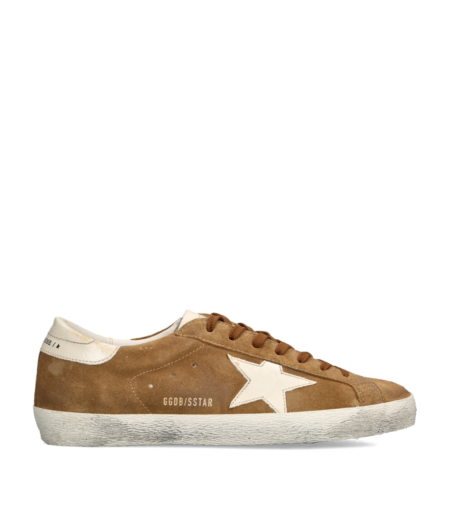 Golden Goose Suede Super-Star Sneakers Brown/oth Image 1