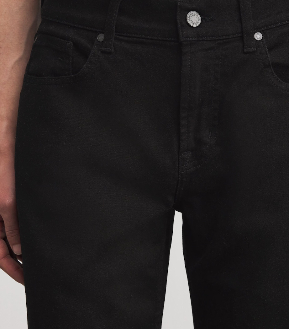 Standard Straight Jeans RINSE BLACK Image 6