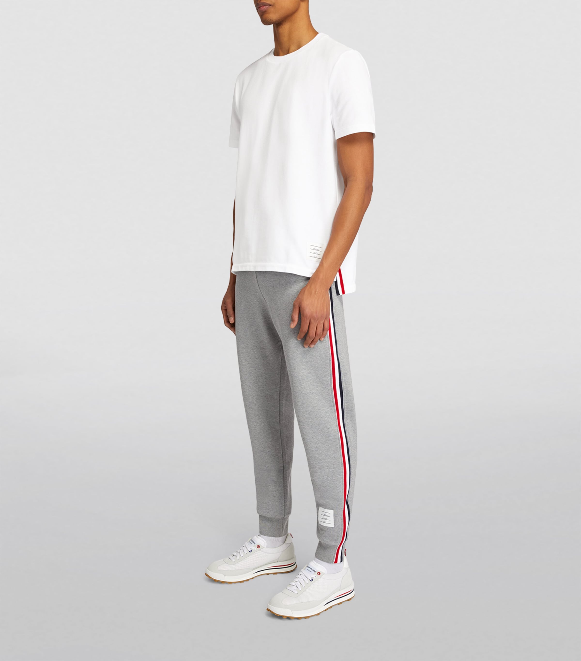 Tシャツ・カットソー Thom Browne Stripes T-Shirt Classic Pique Stripe Tee | Thom Browne