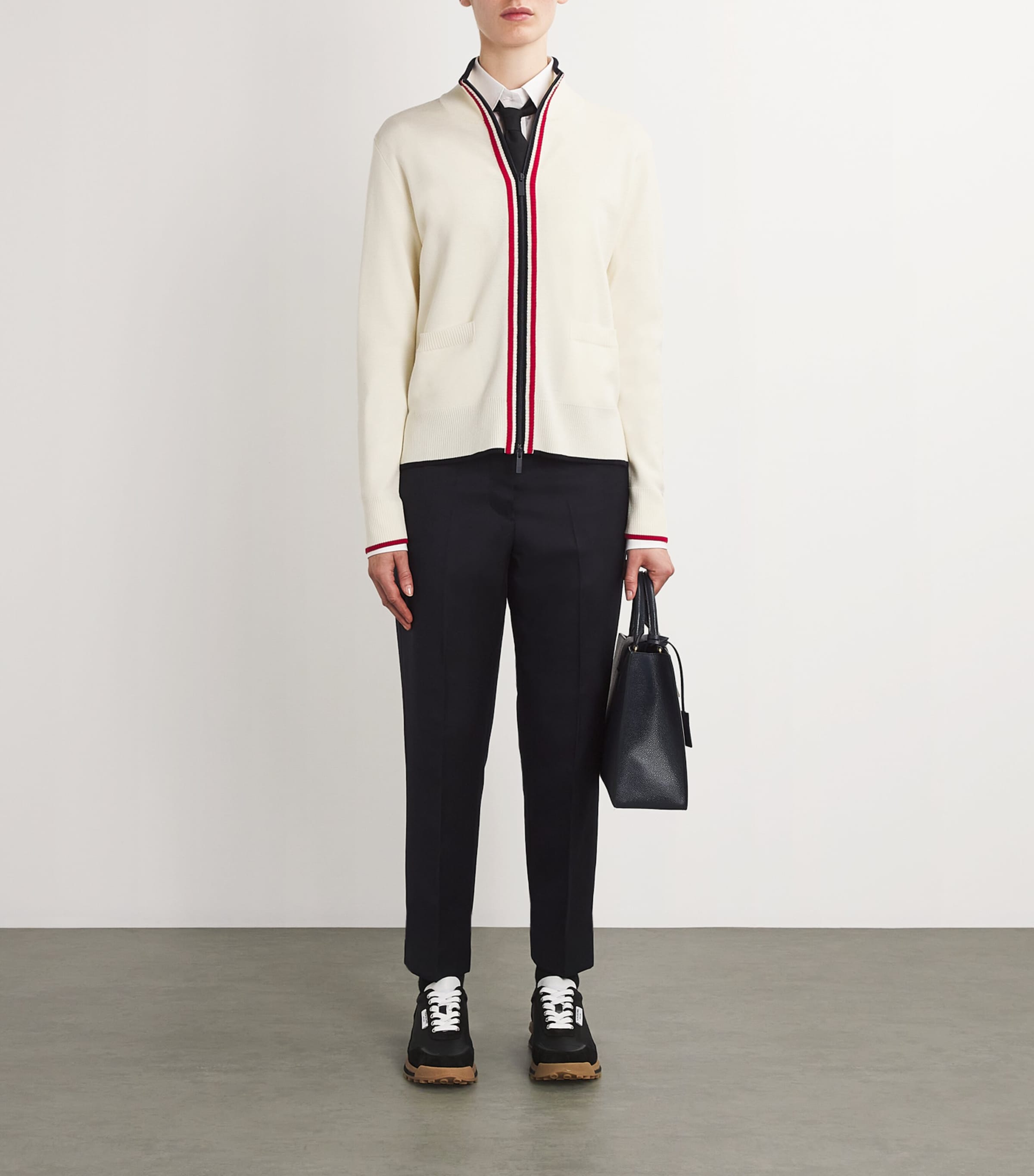ワンピース THOM BROWNE FW25 WOOL CARDIGAN DRESS (FKC289A 00014055) Women's Thom Browne Cardigan Sweaters | Nordstrom