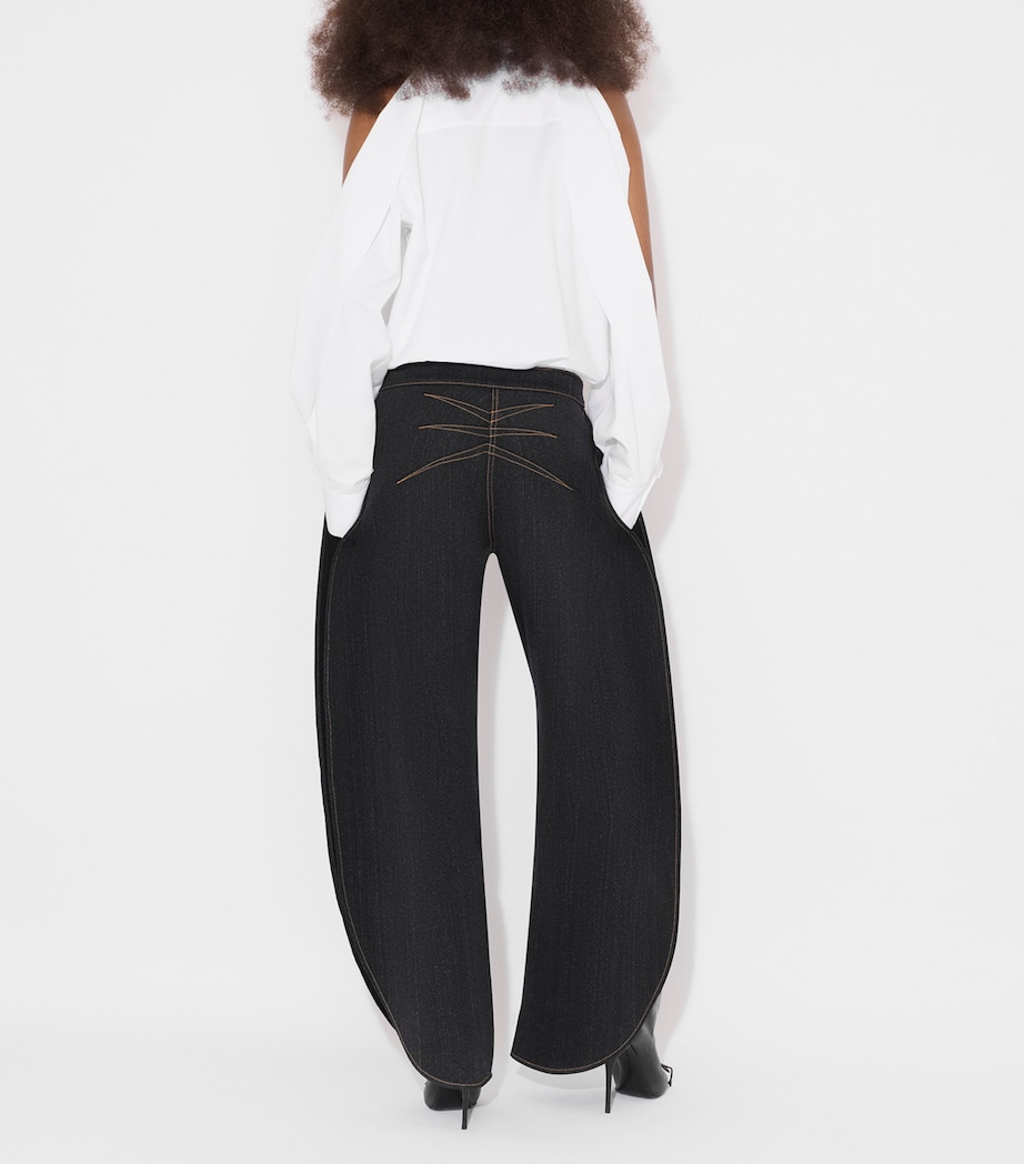 Cotton Balloon-Sleeve Shirt BLANC Image 3