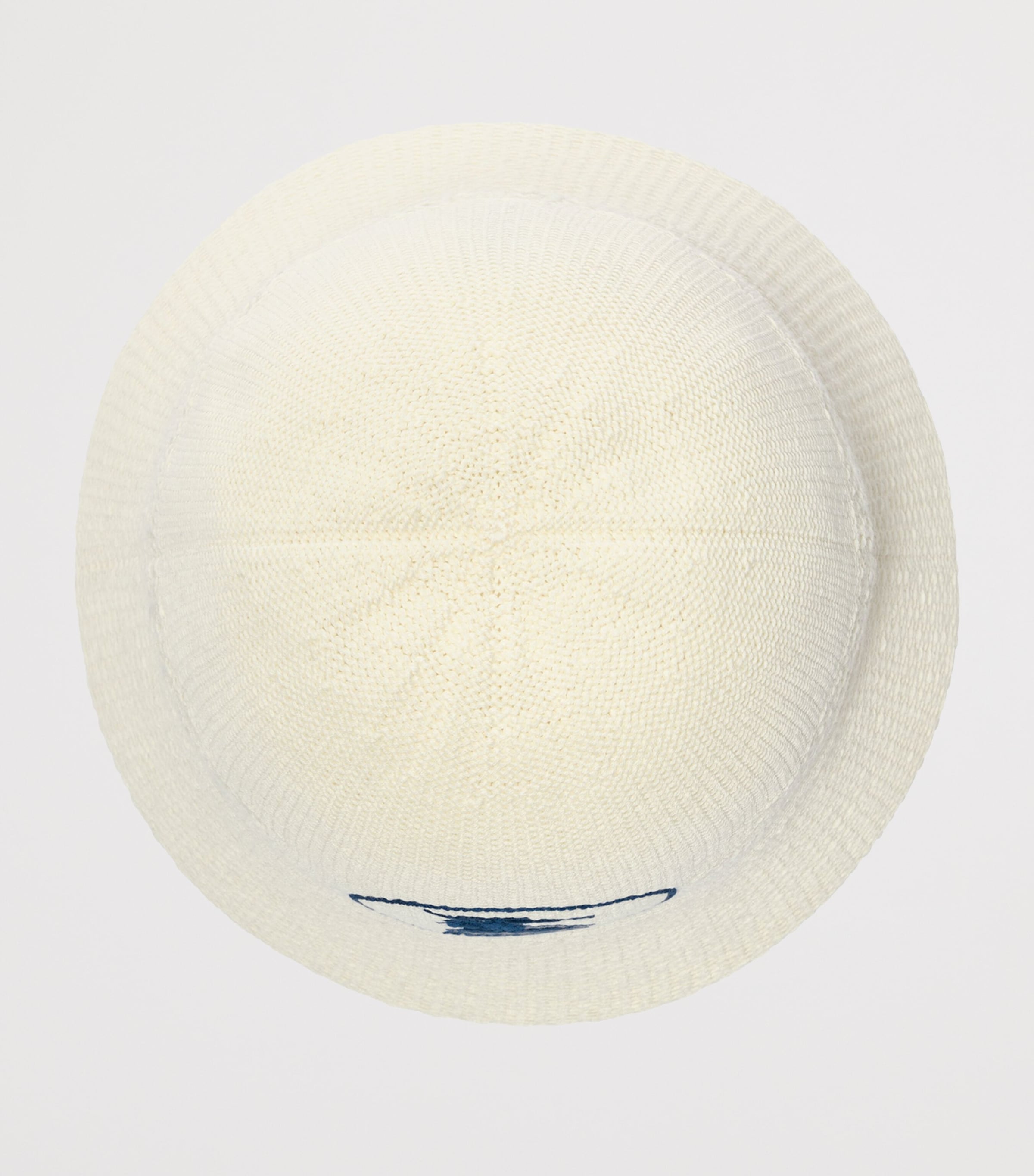 Burberry Knitted Knight Bucket Hat Ecru Image 2
