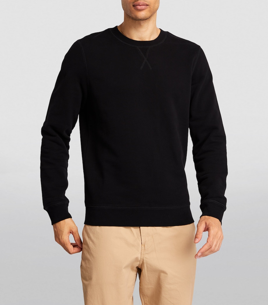 Cotton Loopback Sweatshirt BKAA Image 3