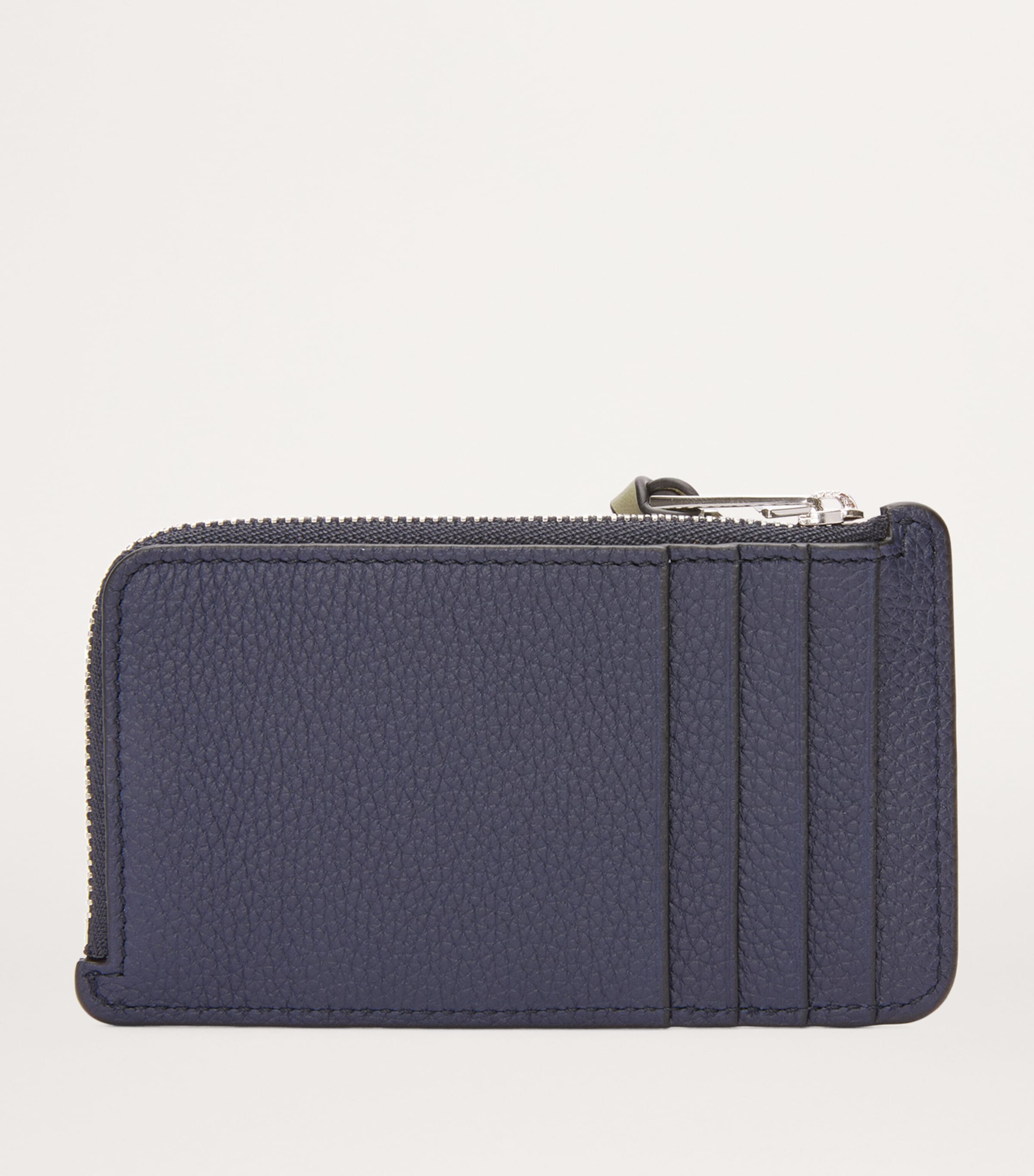【無料郵送/関税込/正規品】 Loewe Business Card Holder in Sof LOEWE Leather Zipped Card Holder | Harrods US