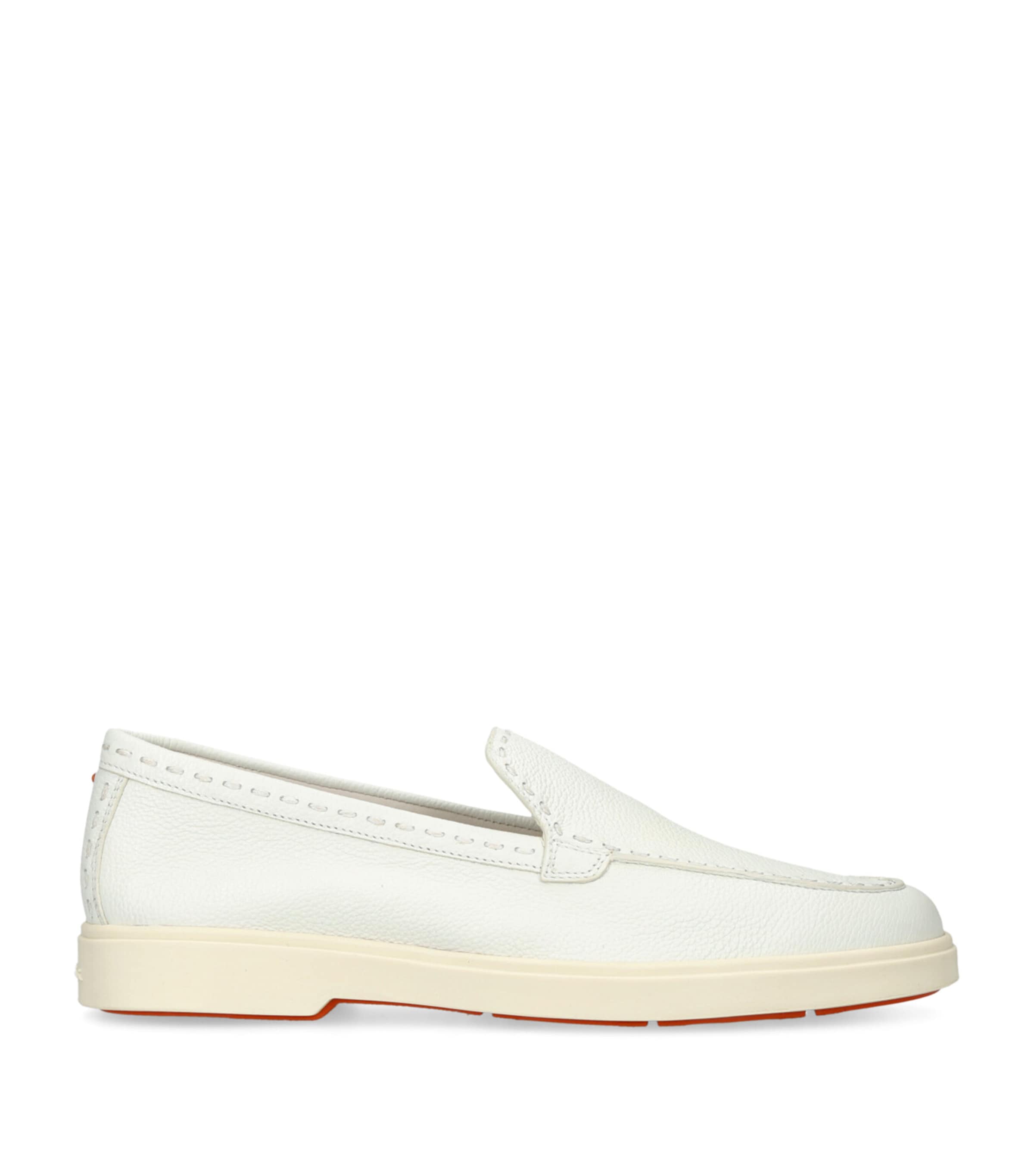 ローファー・オックスフォード SANTONI SAND SUEDE YALTA LOAFERS Santoni Leather Yalta Loafers | Harrods US