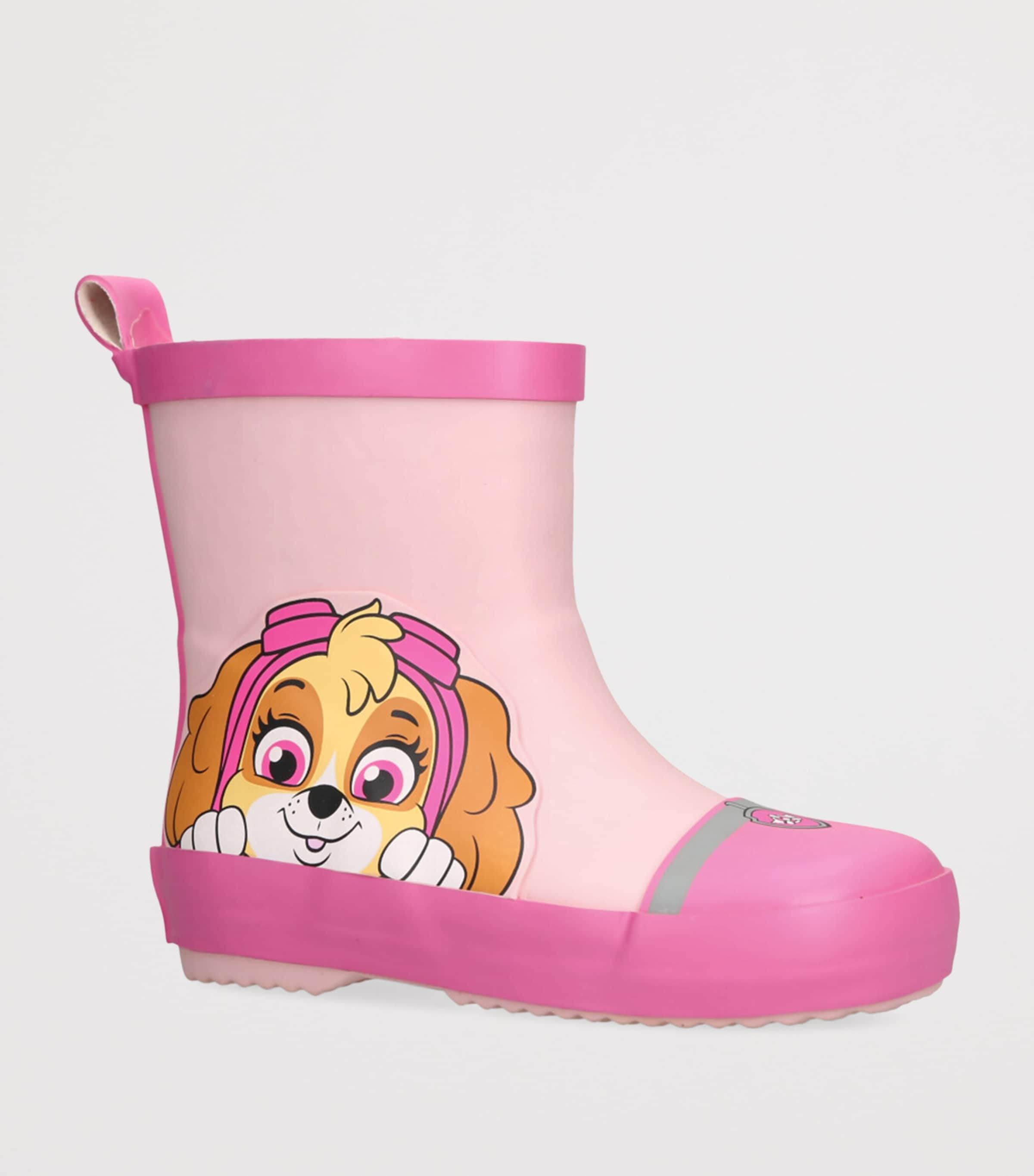 Paw Patrol Skye Wellington Boots PINK Image 3