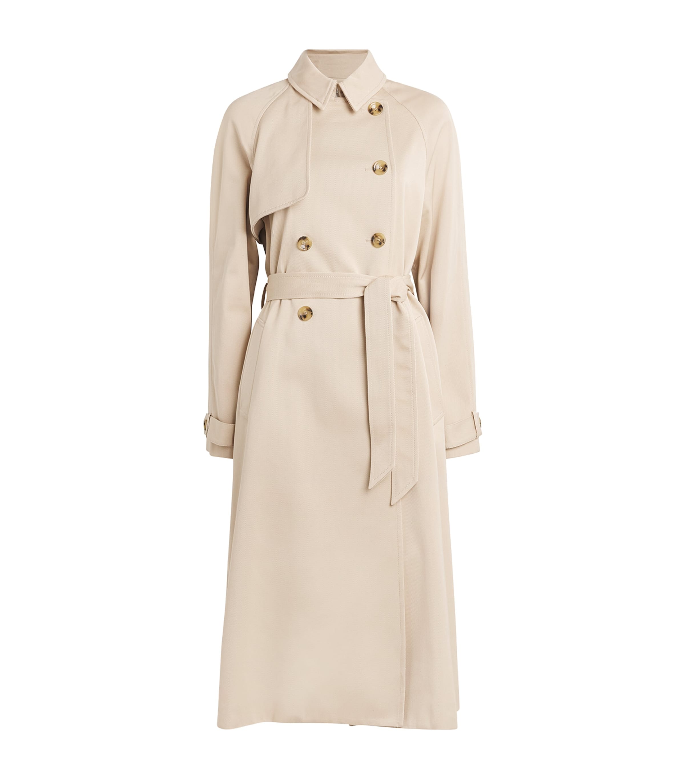 Claudie Pierlot Water-resistant Trench Coat In Neutral