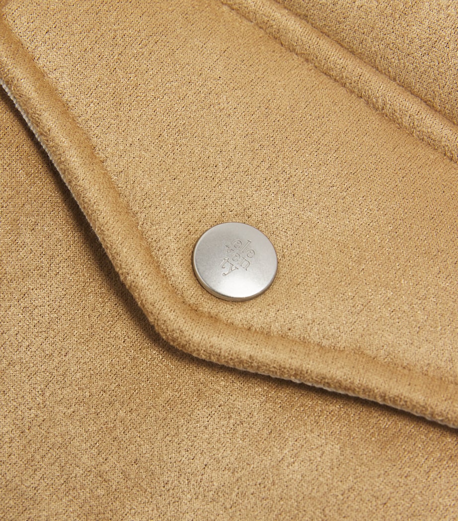 Fleece-Trim Bomber Jacket (2-16 Years) 118AVBEIGE/AVORIO Image 4