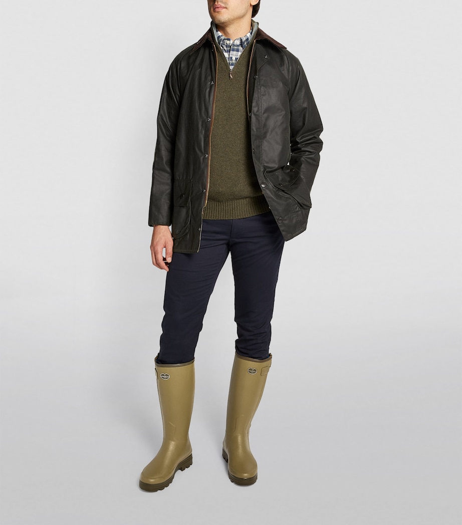 Neoprene-Lined Chasseur Wellington Boots VERT VIERZON B200 Image 5