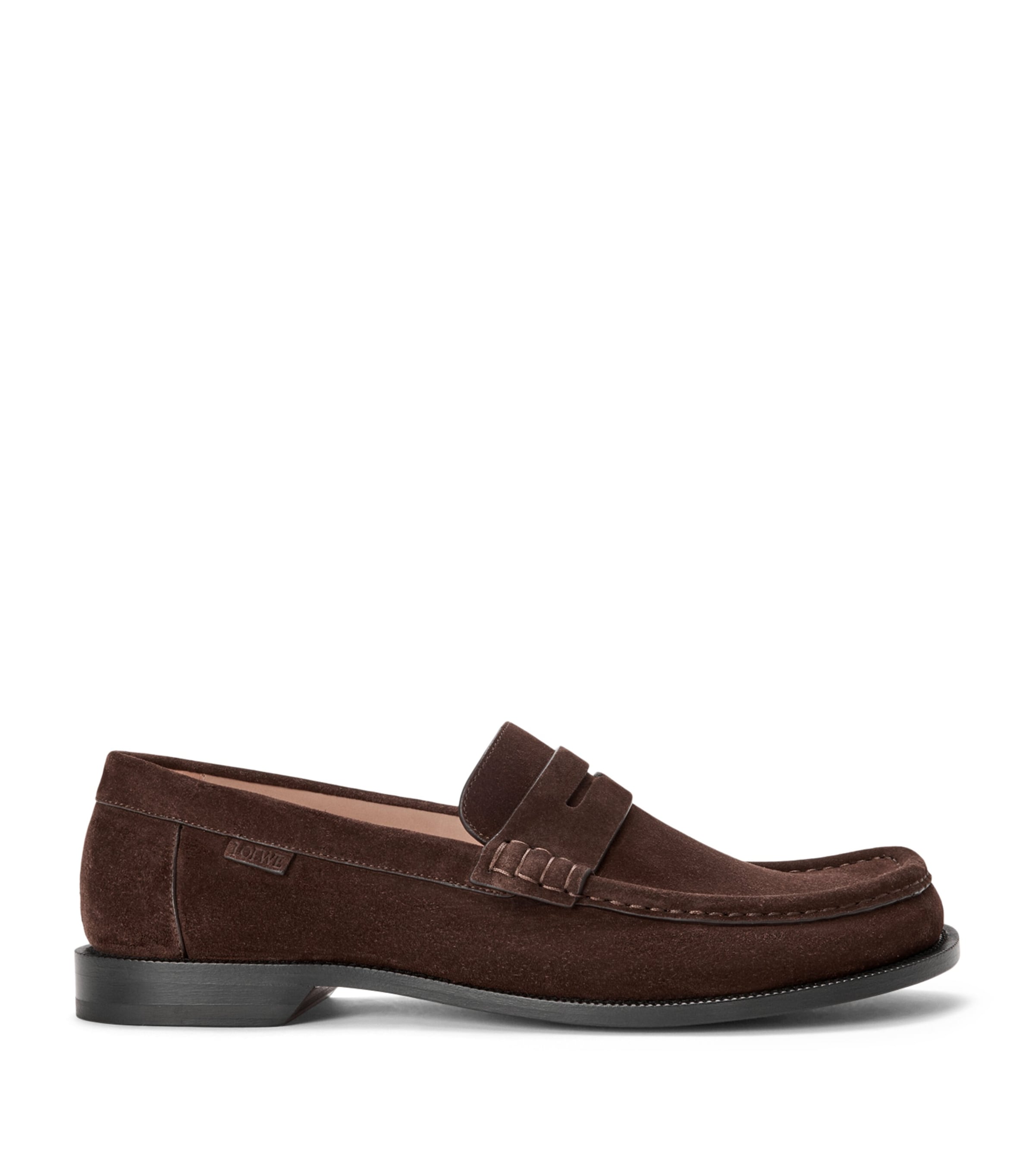 Suede Campo Loafers DARK BROWN Image 1