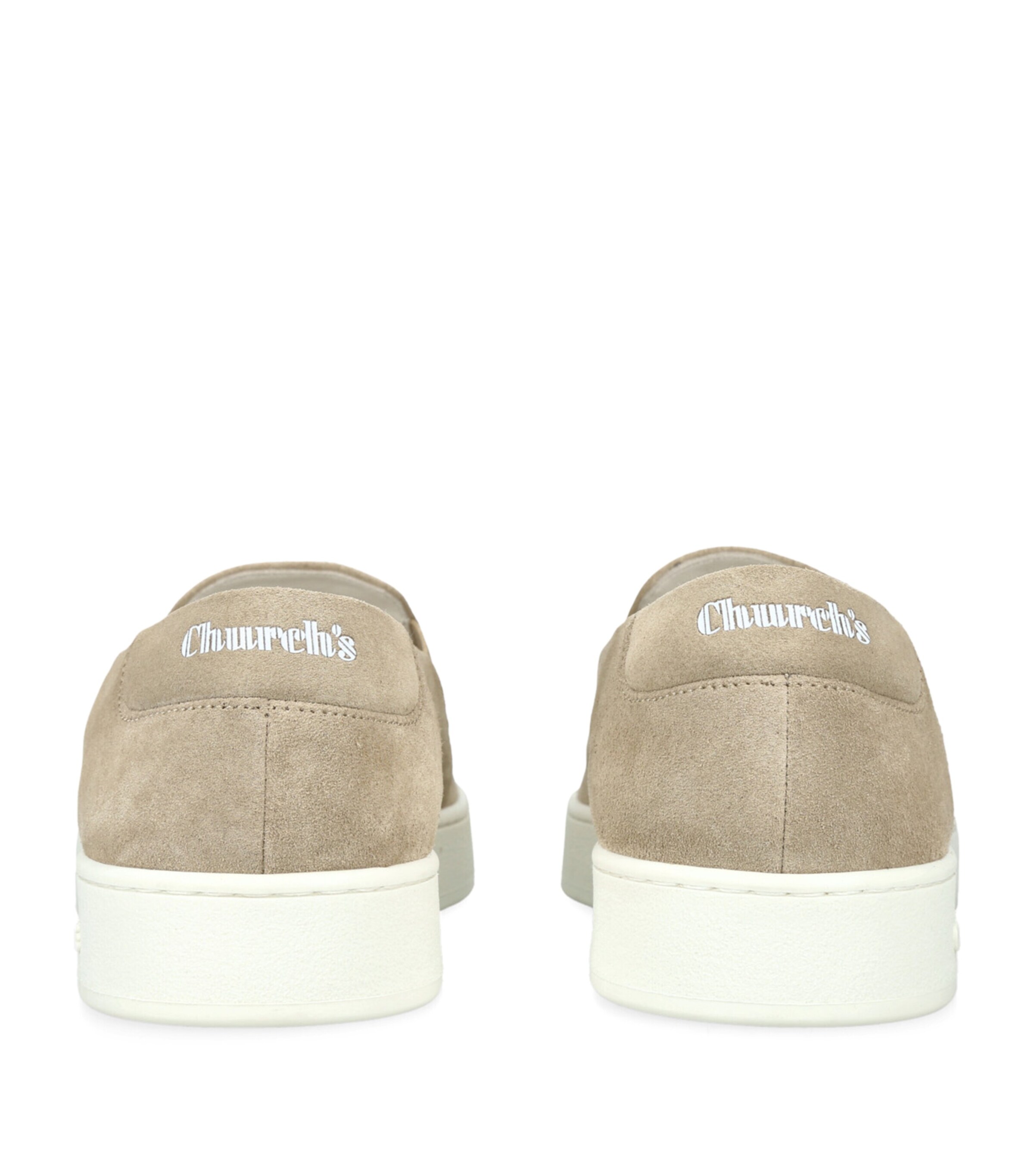 Church's Suede Longton Slip-On Sneakers Beige Image 2