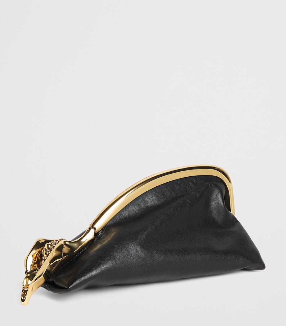 Chloé Small Suede Eden Treasures Clutch Bag Black Image 2