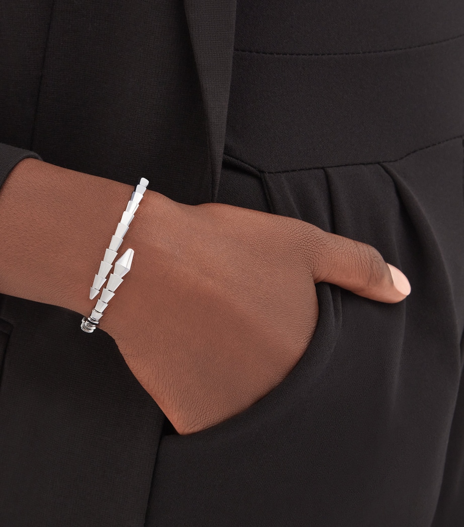 White Gold Serpenti Viper Bracelet WHITE GOLD Image 7