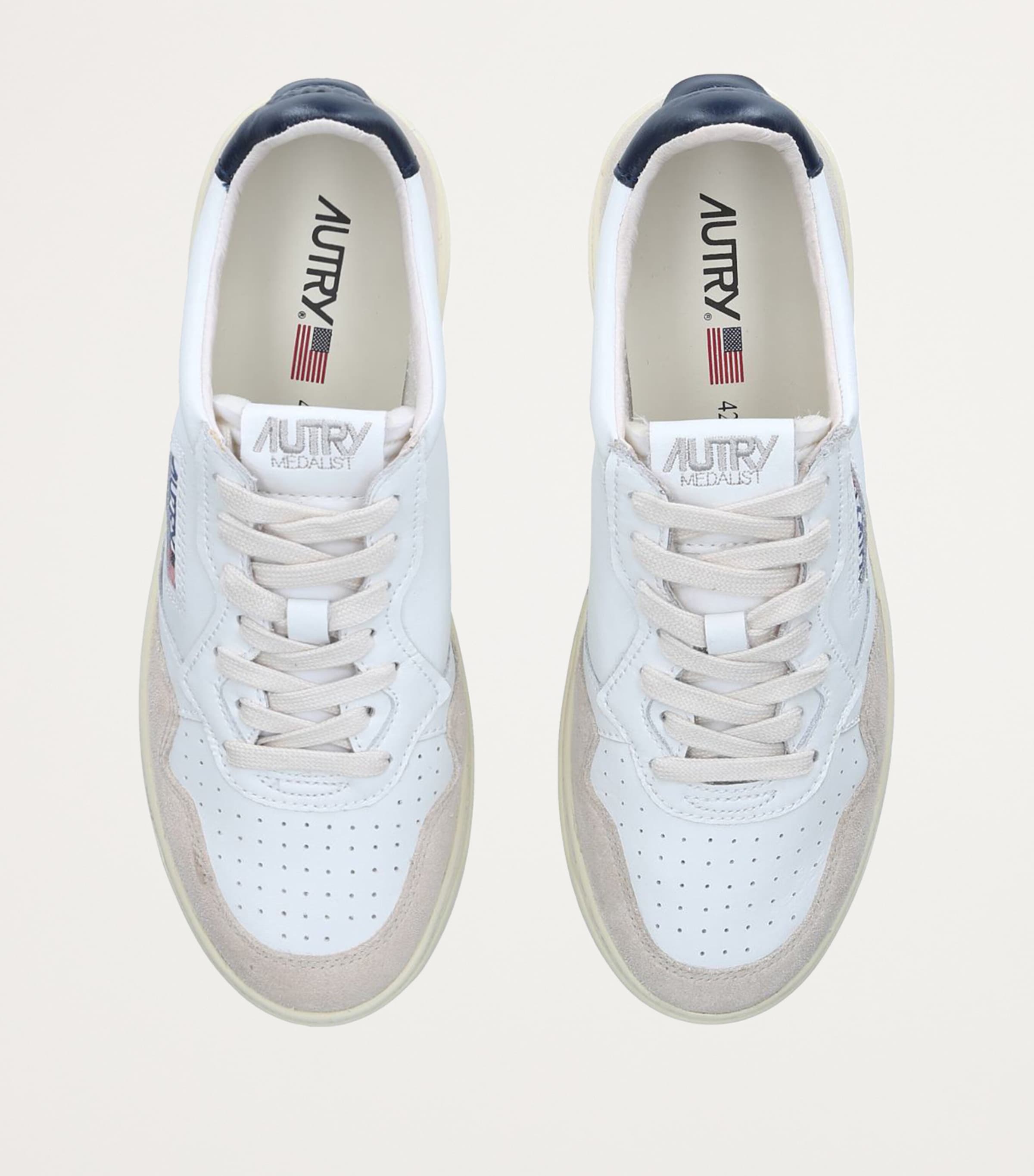 Autry Leather Medalist Sneakers | Harrods UK