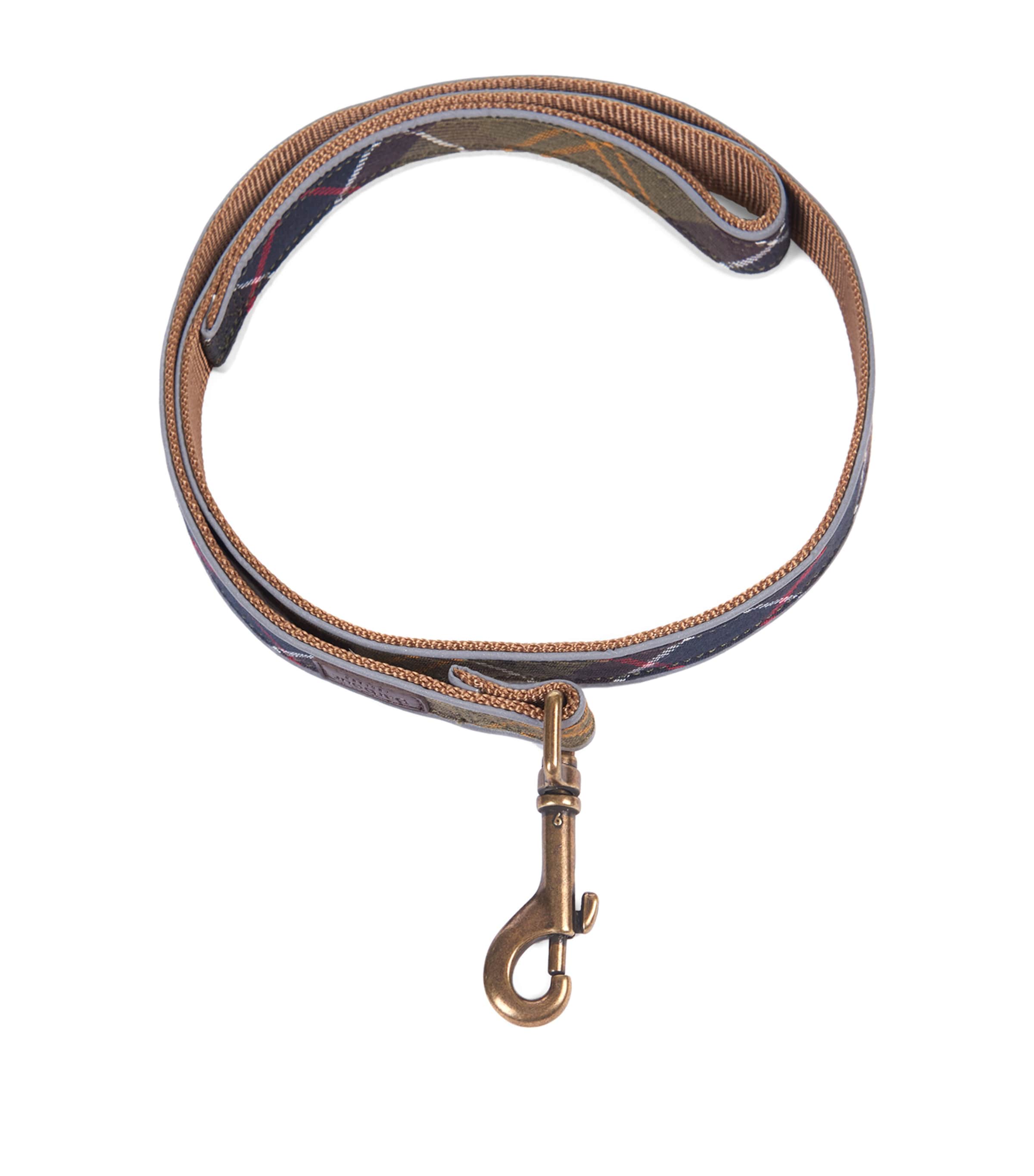 Barbour Classic Reflective Tartan Dog Lead Tartan
