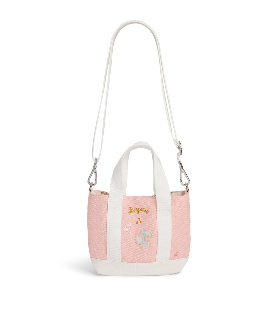 Bonpoint Cotton Tote Bag Rose Image 1
