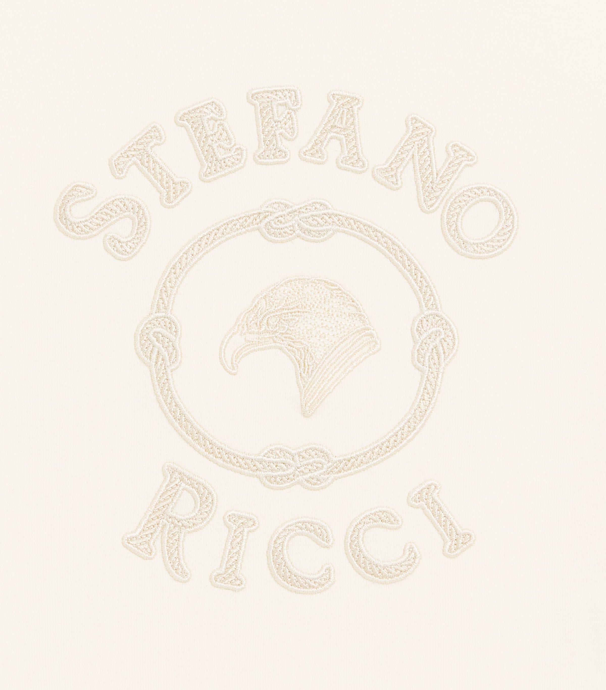 Stefano Ricci Kids Embroidered Logo T-Shirt (6-16 Years) White Image 3