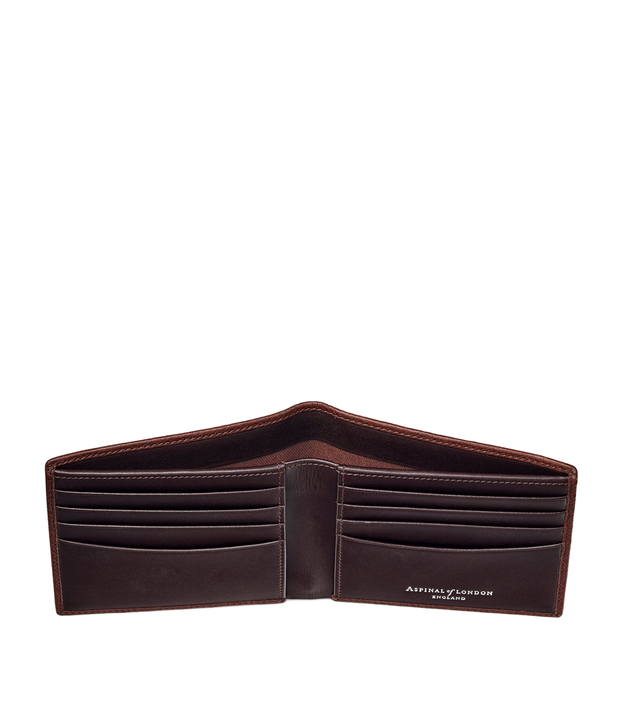 Classic Billfold Leather Wallet TOBACCO Image 3