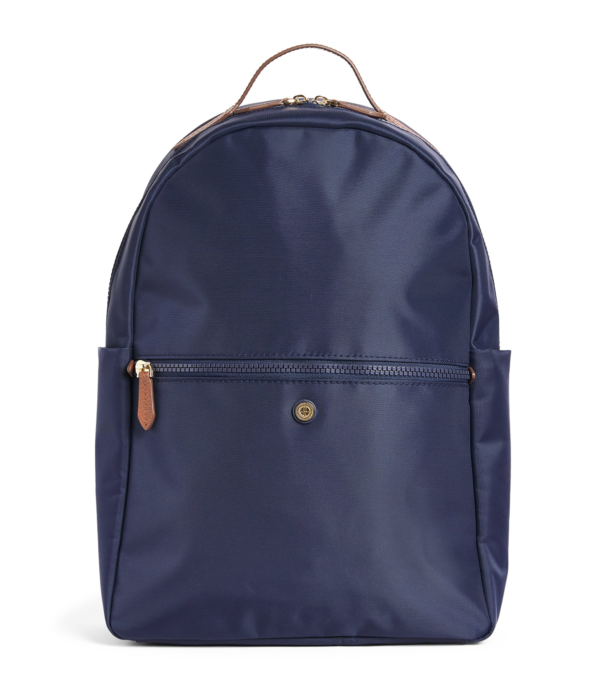 Harrods Nylon Backpack Navy Image 1