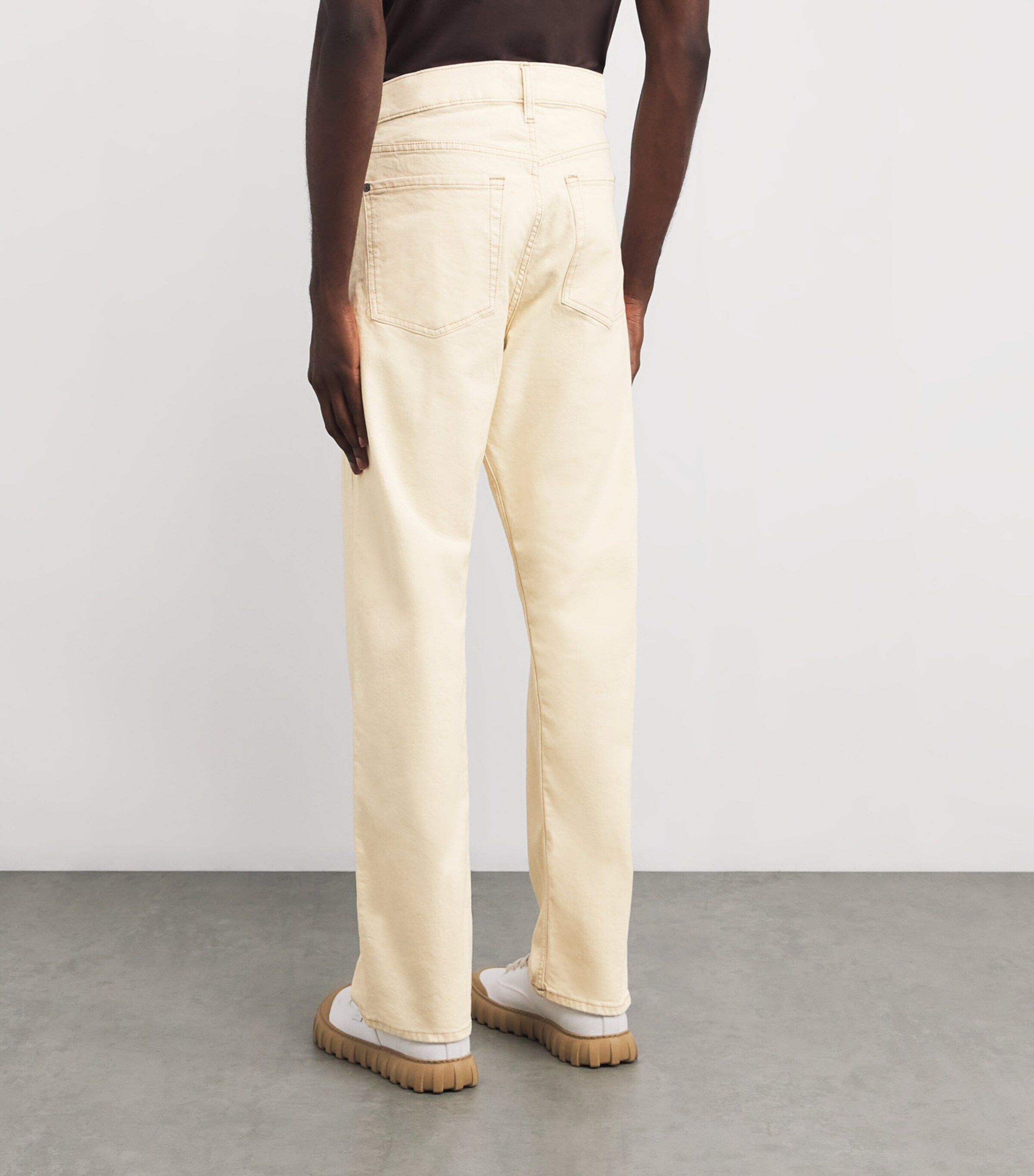 Modern Straight Jeans CREAM Image 4