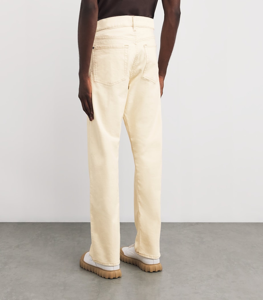 Modern Straight Jeans CREAM Image 4