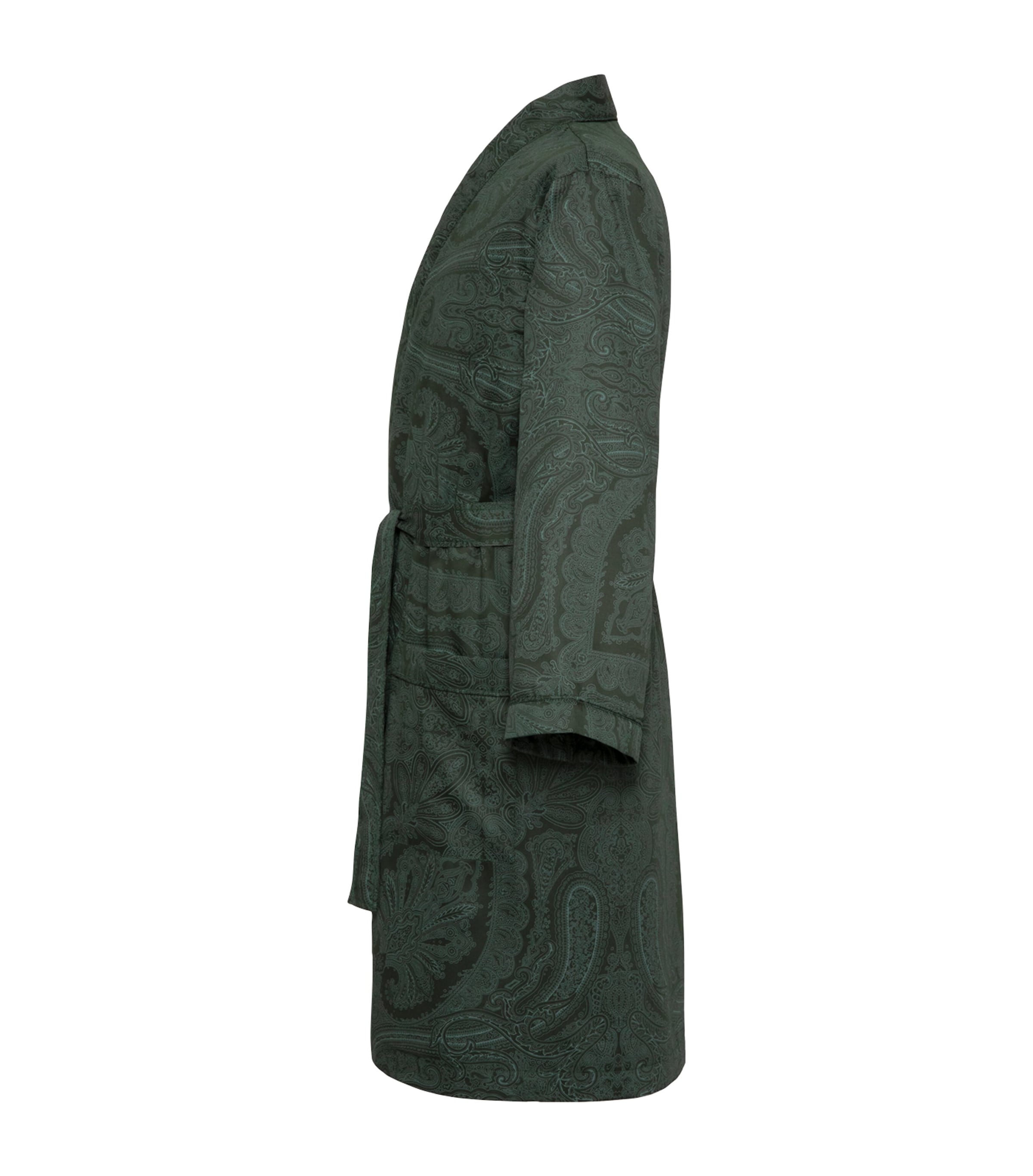 Doncaster Robe DARK GREEN Image 3