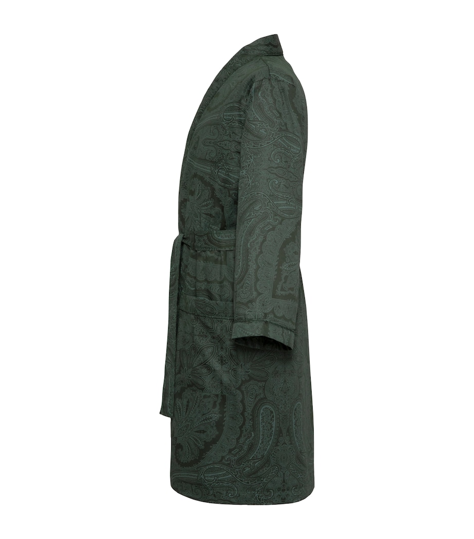 Doncaster Robe DARK GREEN Image 3