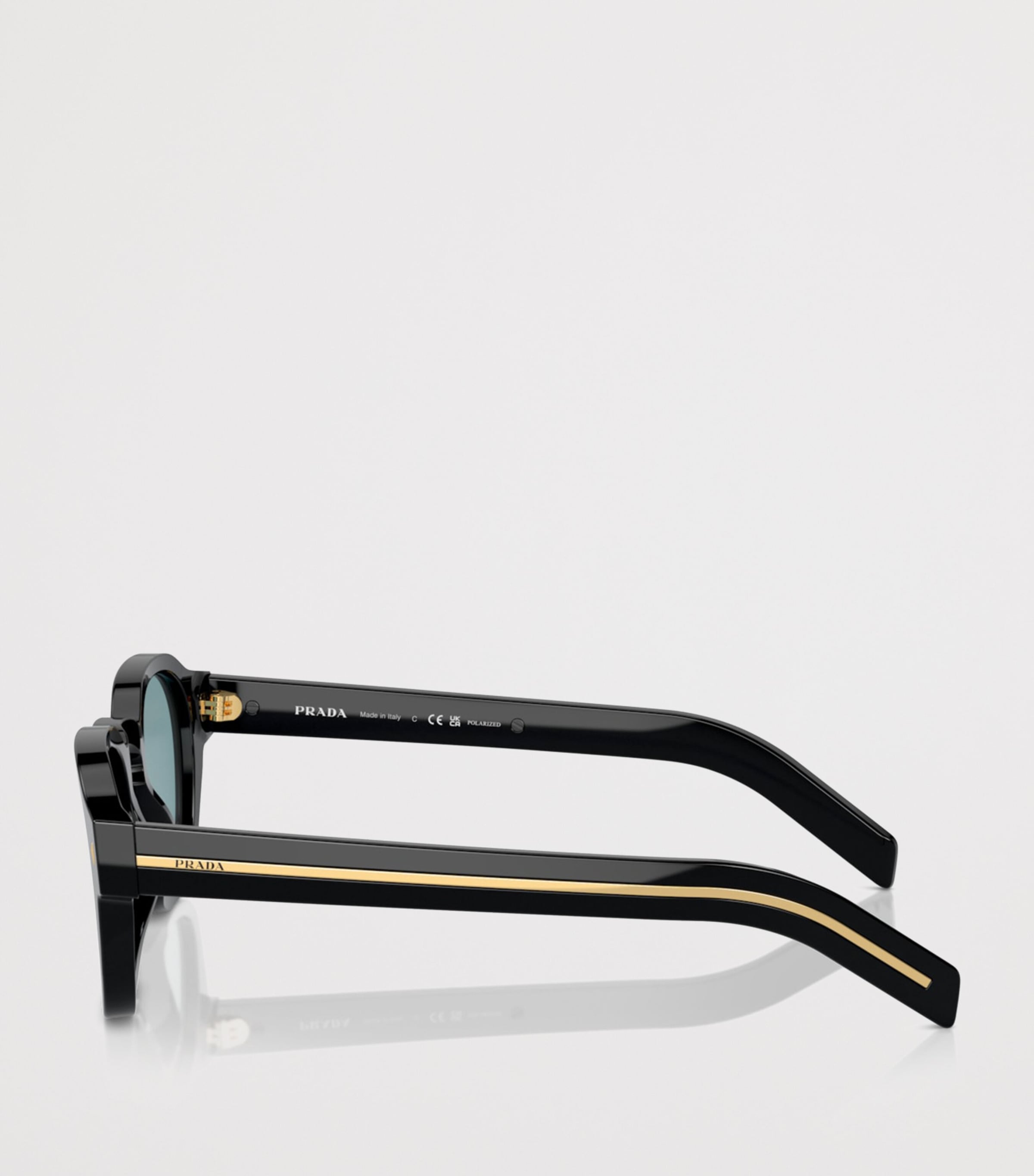 Prada Acetate Paphos Sunglasses Black Image 3