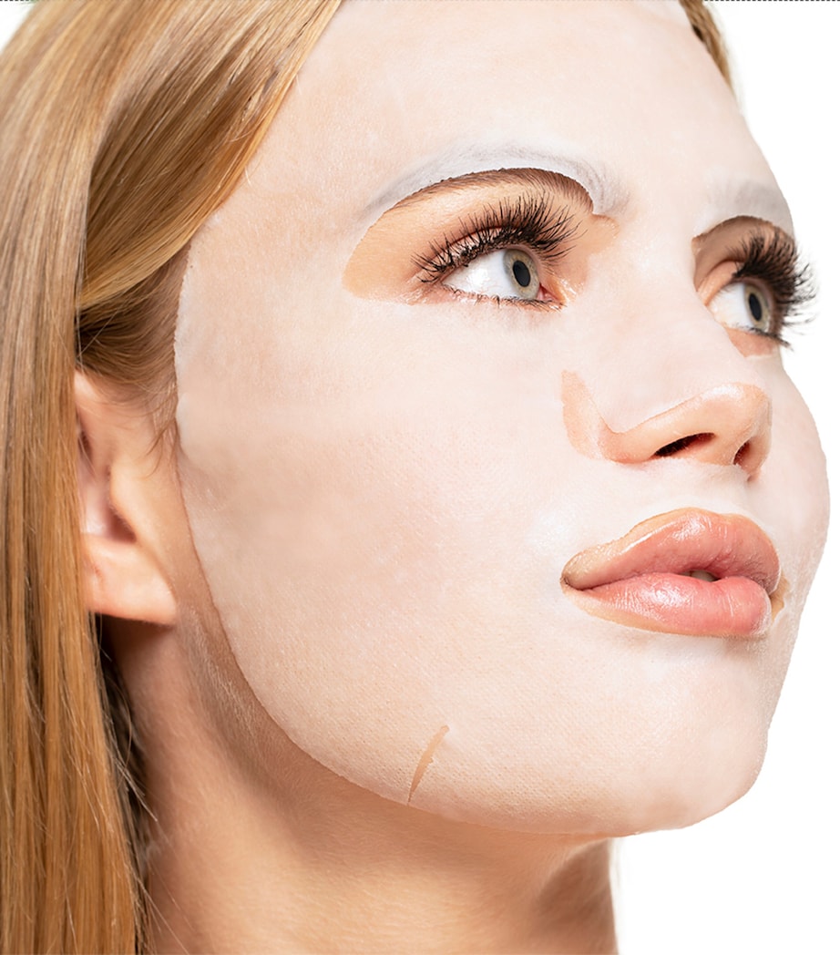 Orglamic Pink Cactus Face Mask (Pack of 4) NO COLOUR Image 2