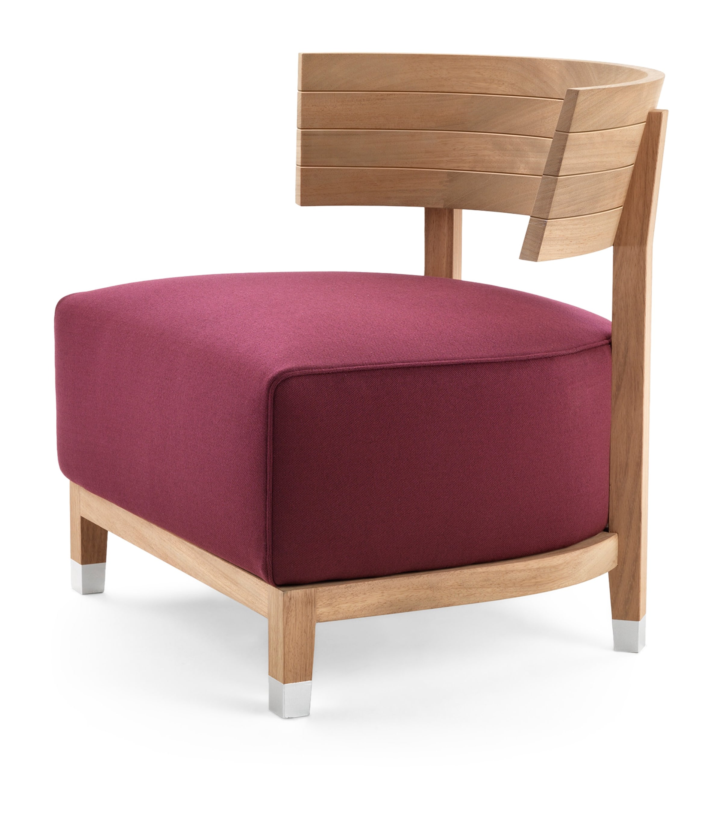 Iroko Thomas Outdoor Armchair RED Image 3