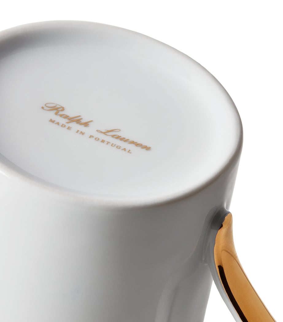 Wilshire Creamer Jug and Sugar Pot Set GOLD/WHITE Image 3