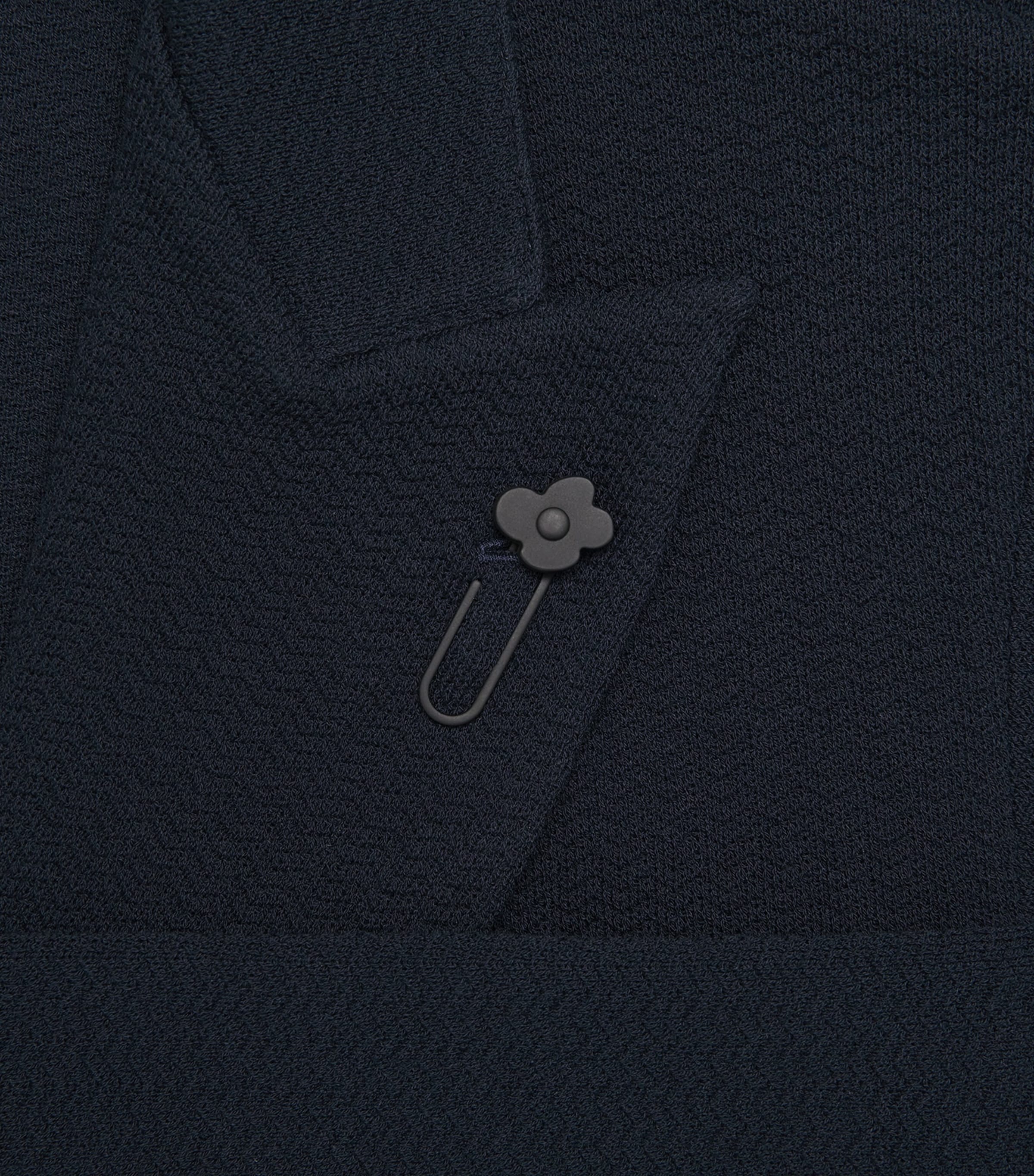 Knitted Double-Breasted Blazer 850 NAVY Image 5