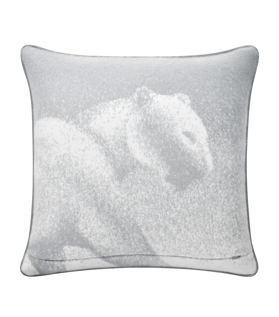 Cartier Cashmere Panthère de Cartier Cushion (50cm x 50cm) Grey Image 2