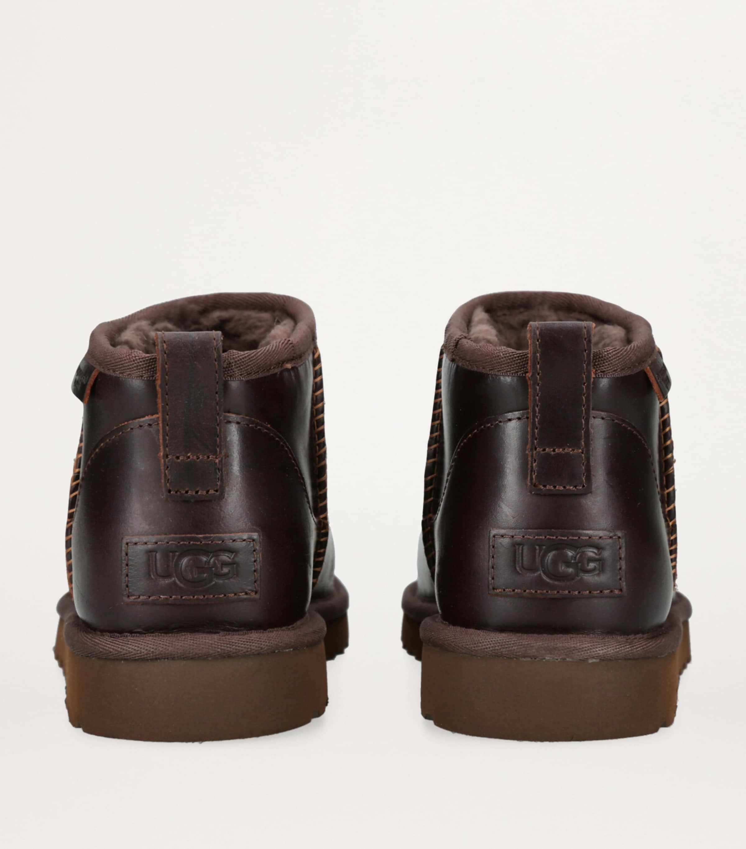 UGG Leather Classic Ultra Mini Regen Boots | Harrods US