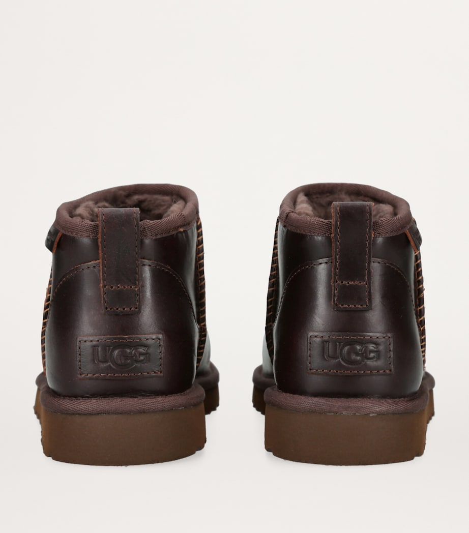Leather Classic Ultra Mini Regen Boots BROWN/OTH Image 2