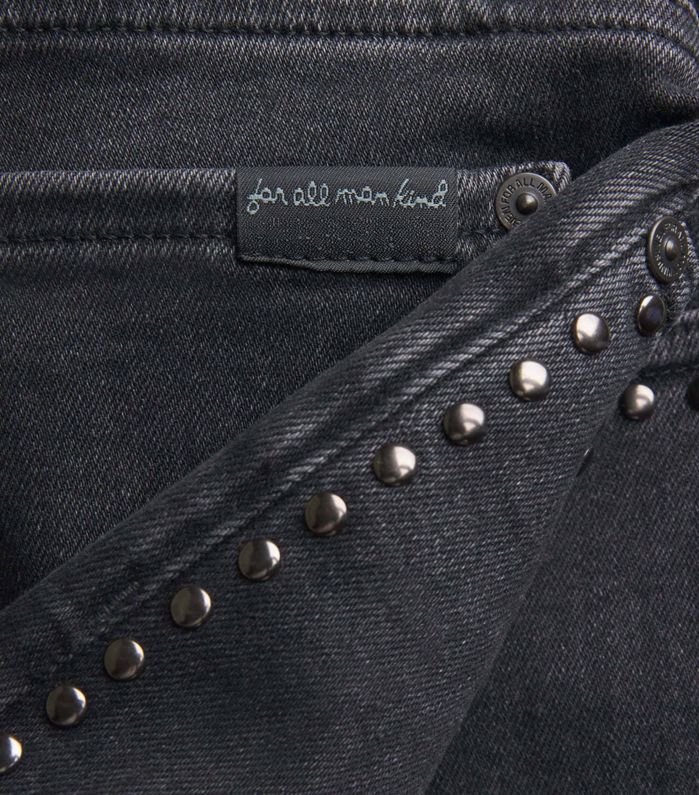 Studded Tailorless Dojo Flared Jeans ESCAPE WITH STU Image 5