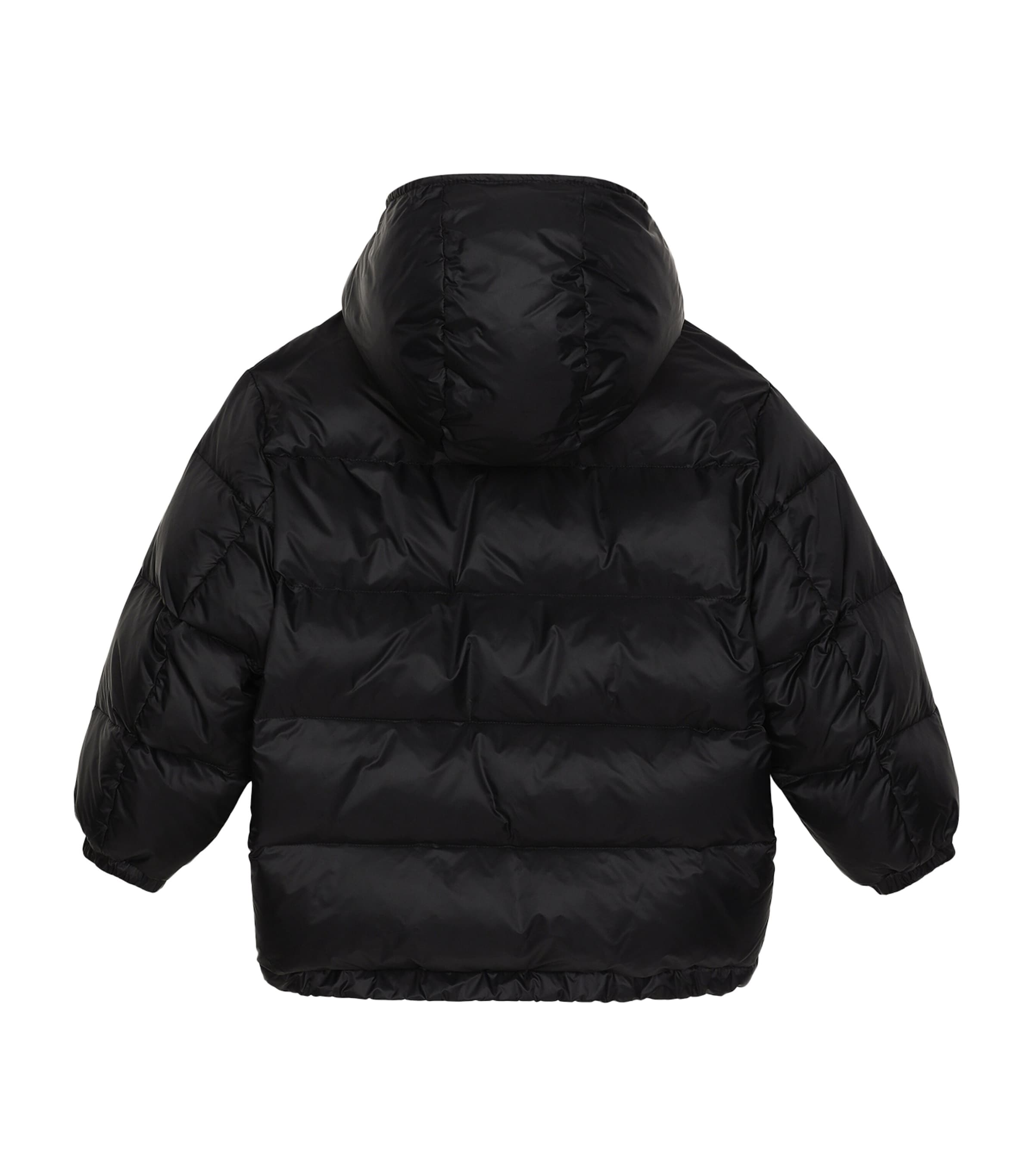 Logo-Plaque Puffer Jacket (2-6 Years) N0000-BLACK Image 2