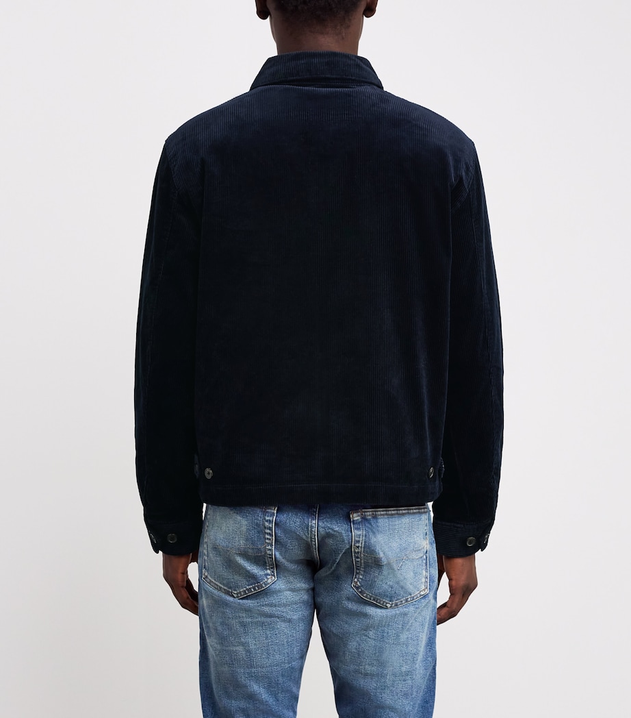 Cotton Corduroy Wynton Jacket NAVY Image 4