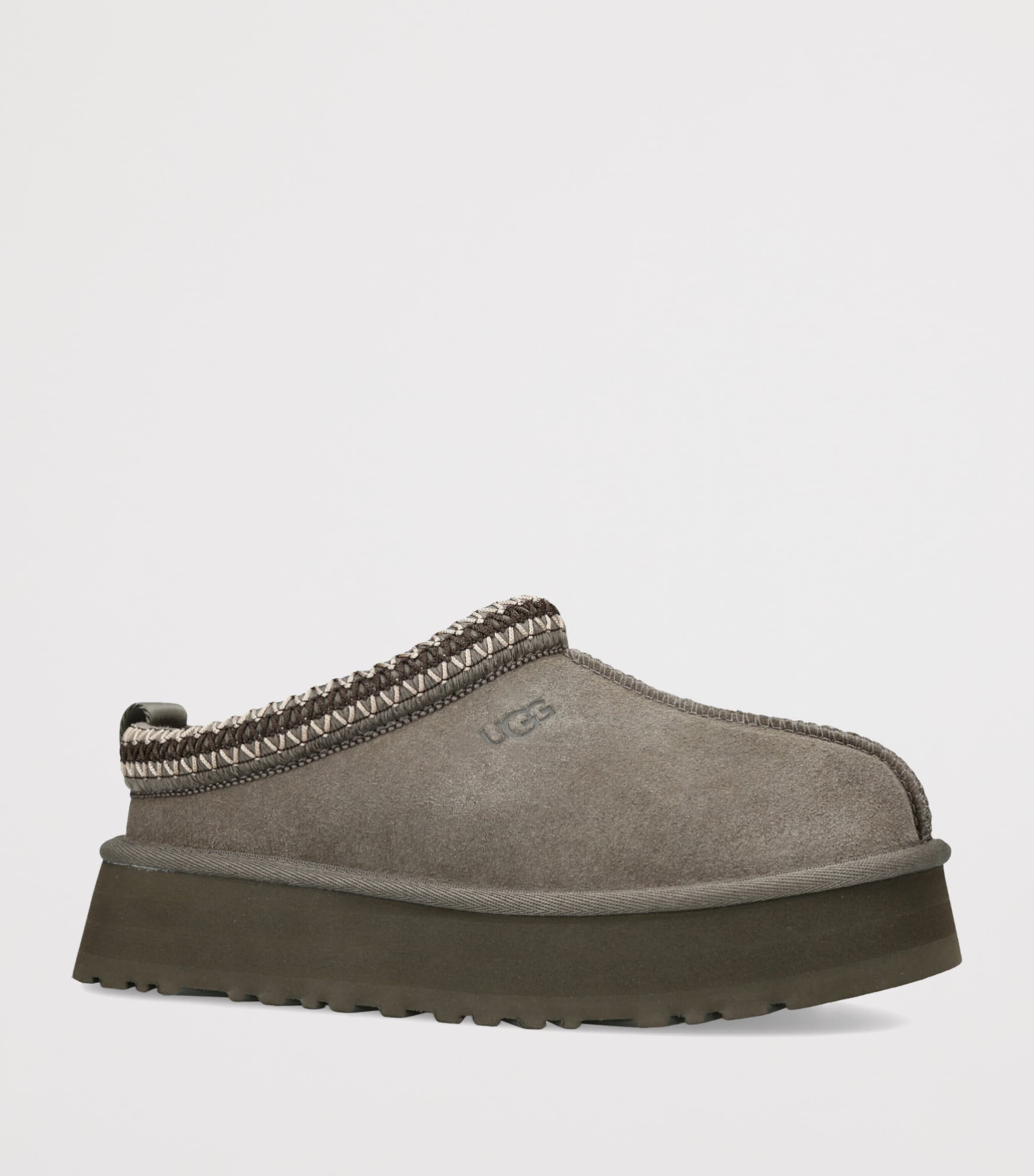 UGG Suede Tazz II Slippers Dark Green Image 2