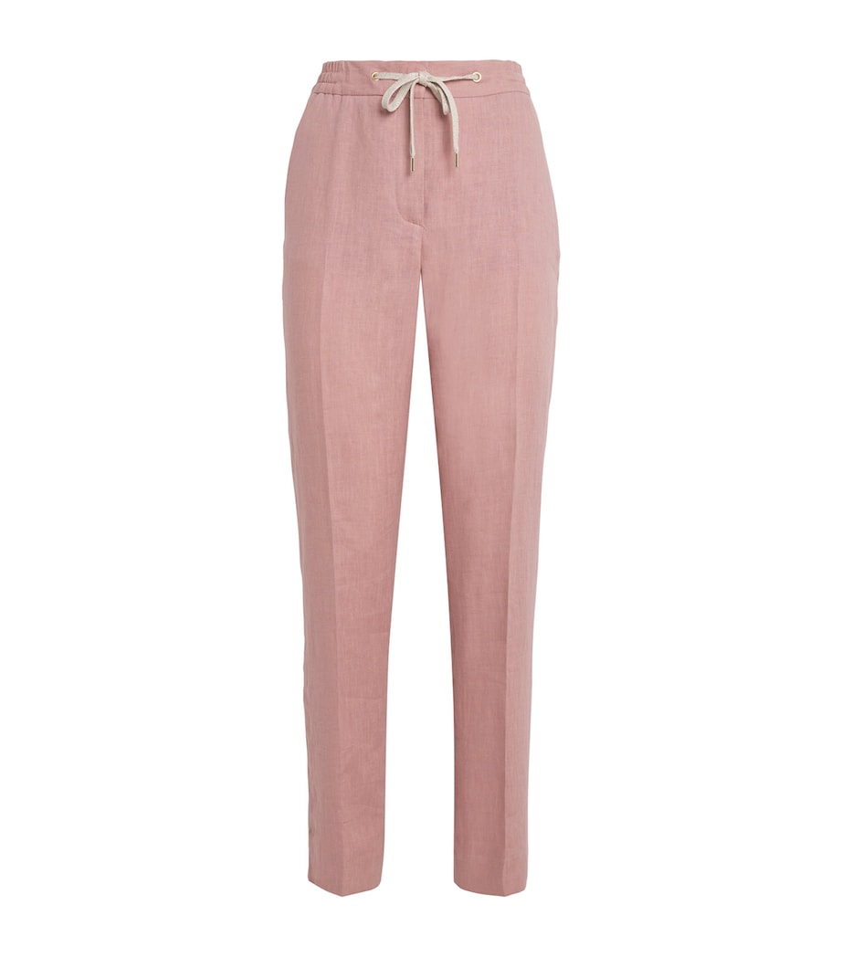 Linen Drawstring Trousers ANTICO Image 1