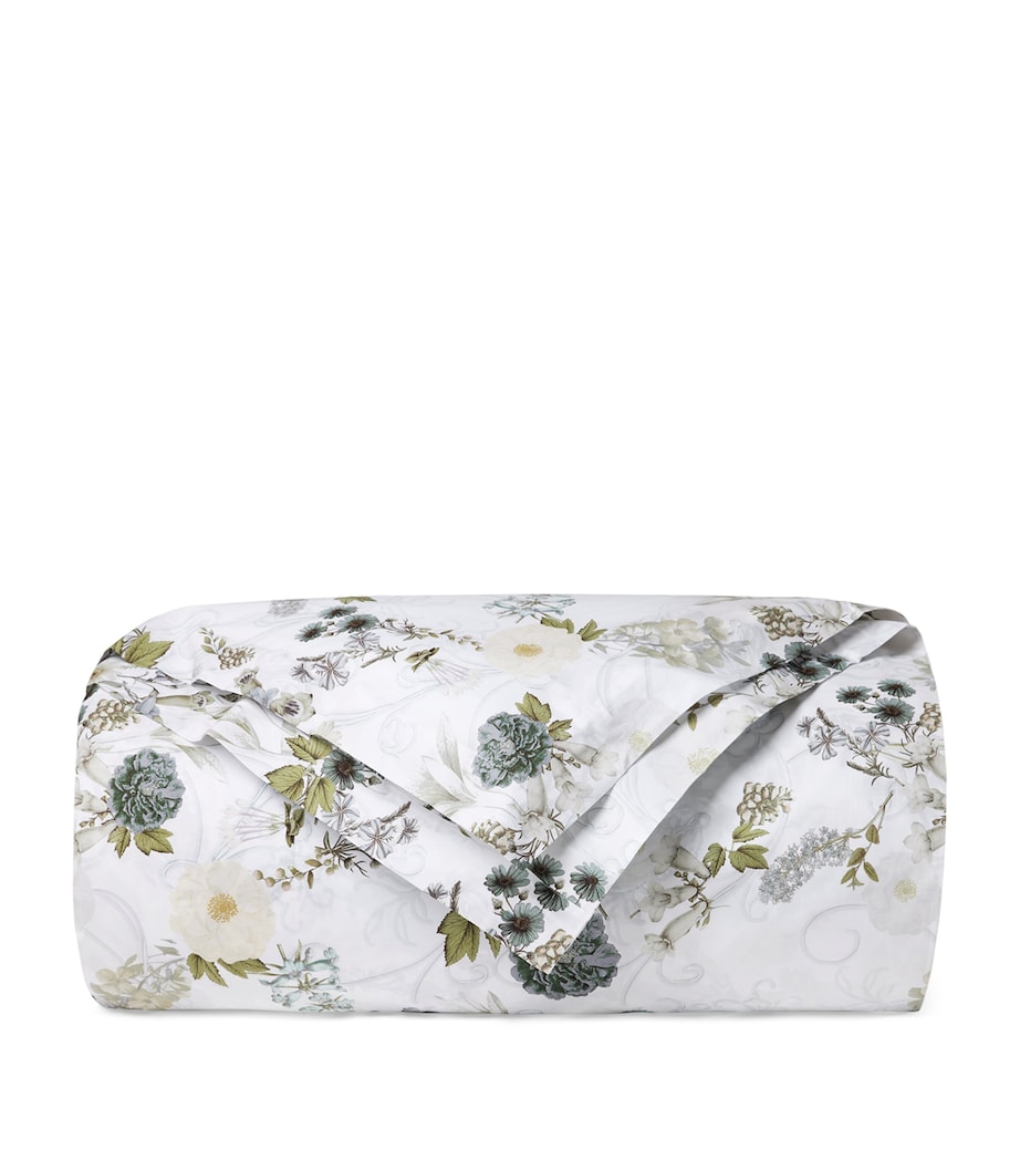 Cotton Percale Incanto Super King Duvet Cover (260cm x 220cm) SLATE Image 1