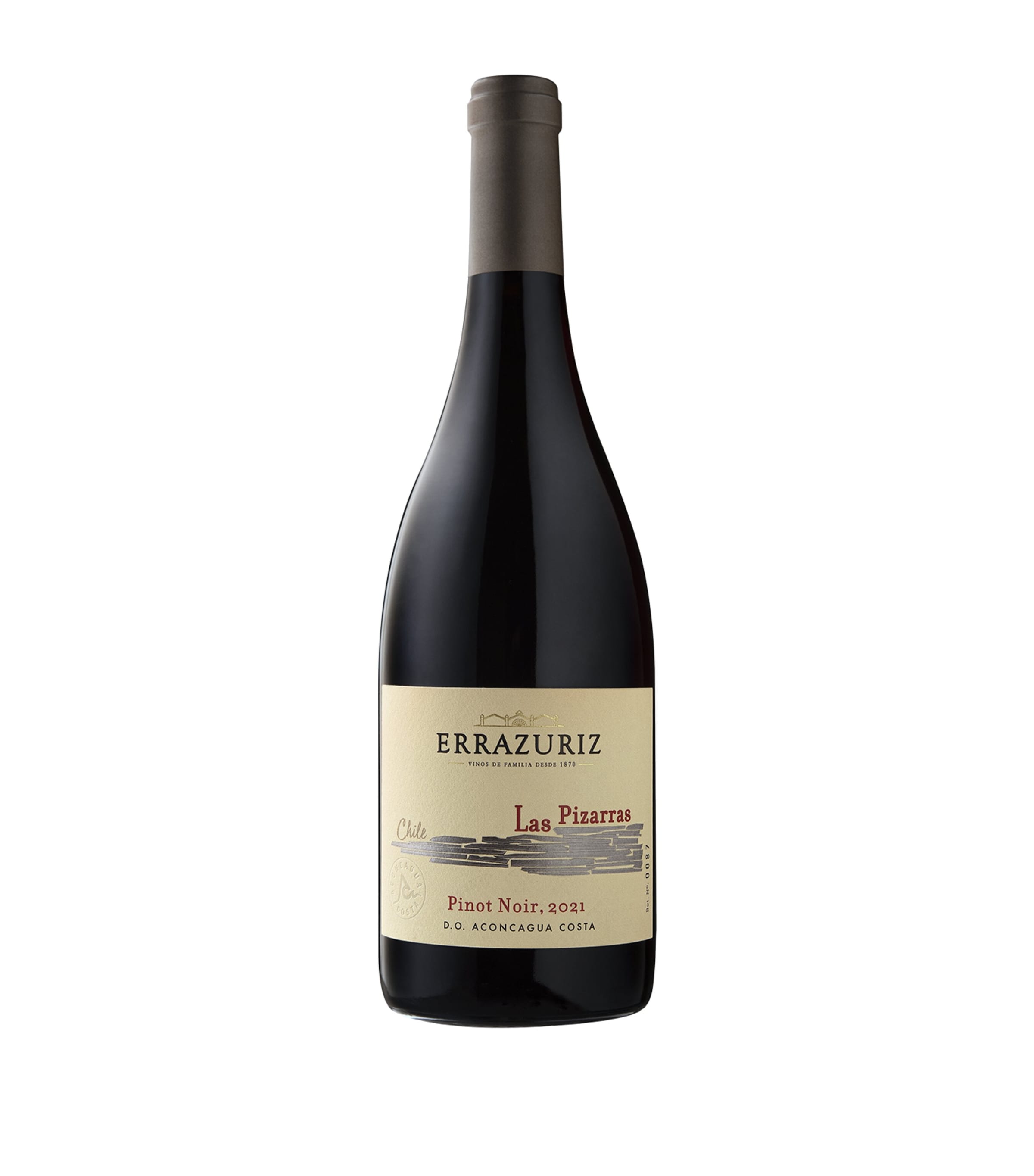 Las Pizarras Pinot Noir 2021 (75cl) - Aconcagua Costa, Chile NO COLOUR Image 1