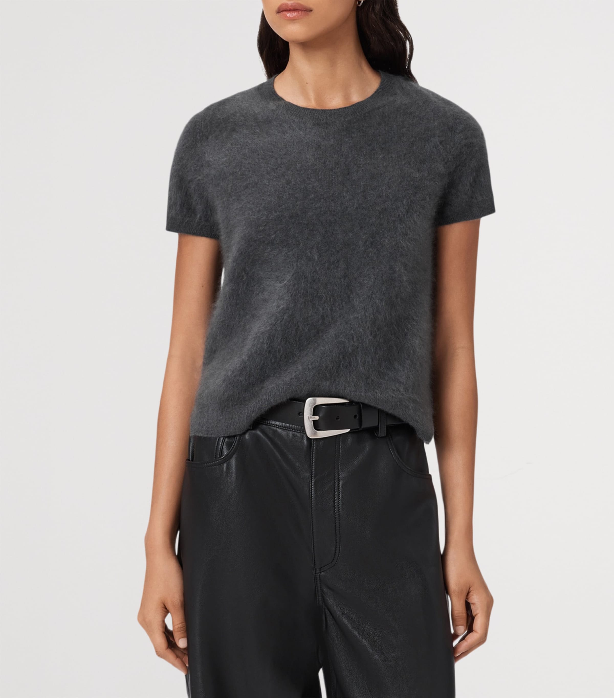 Cashmere Rebel T-Shirt GRAPHITE GREY Image 4