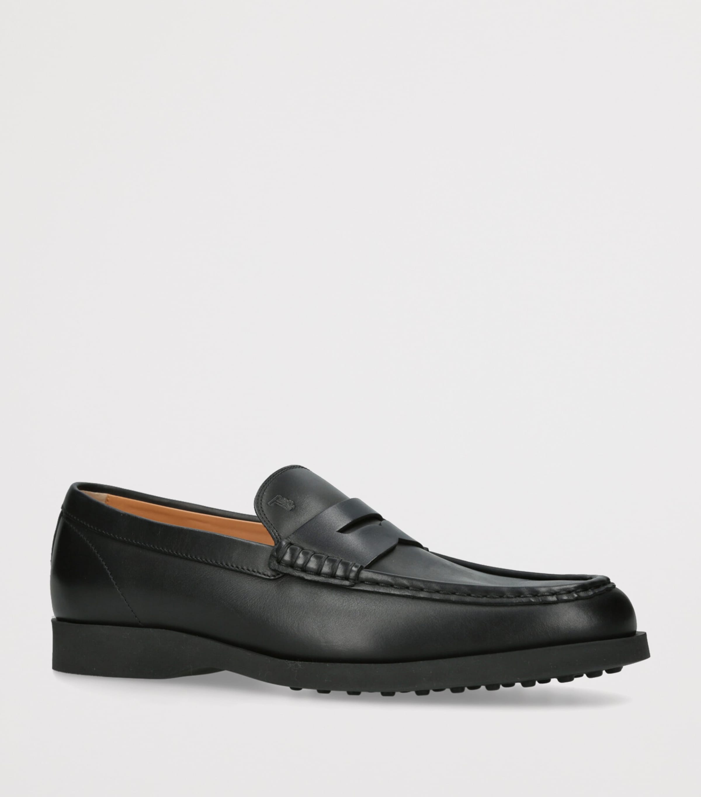 Tod's Leather Loafers Black Image 3