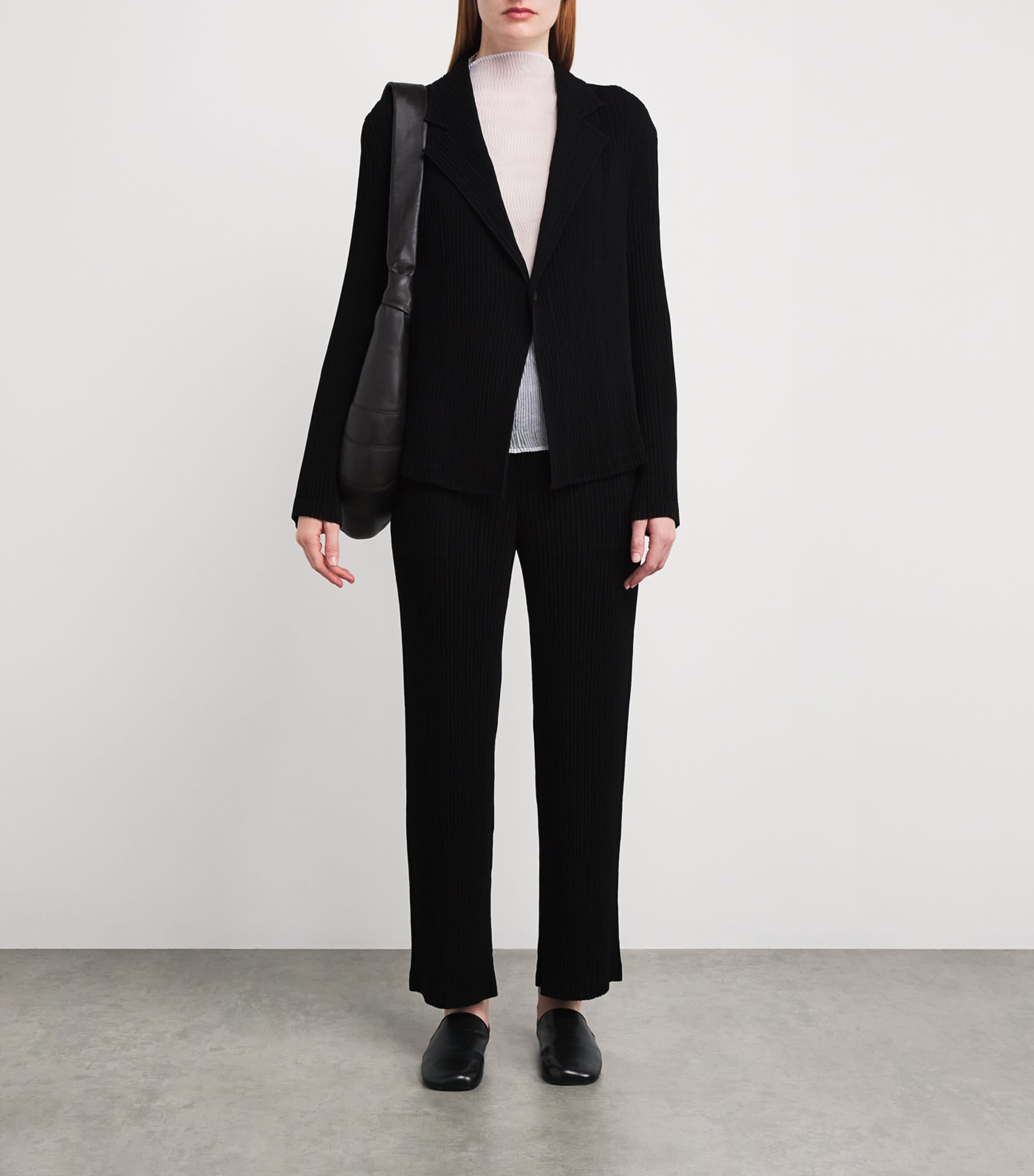 Issey Miyake Hatching Pleats Blazer | Harrods DE