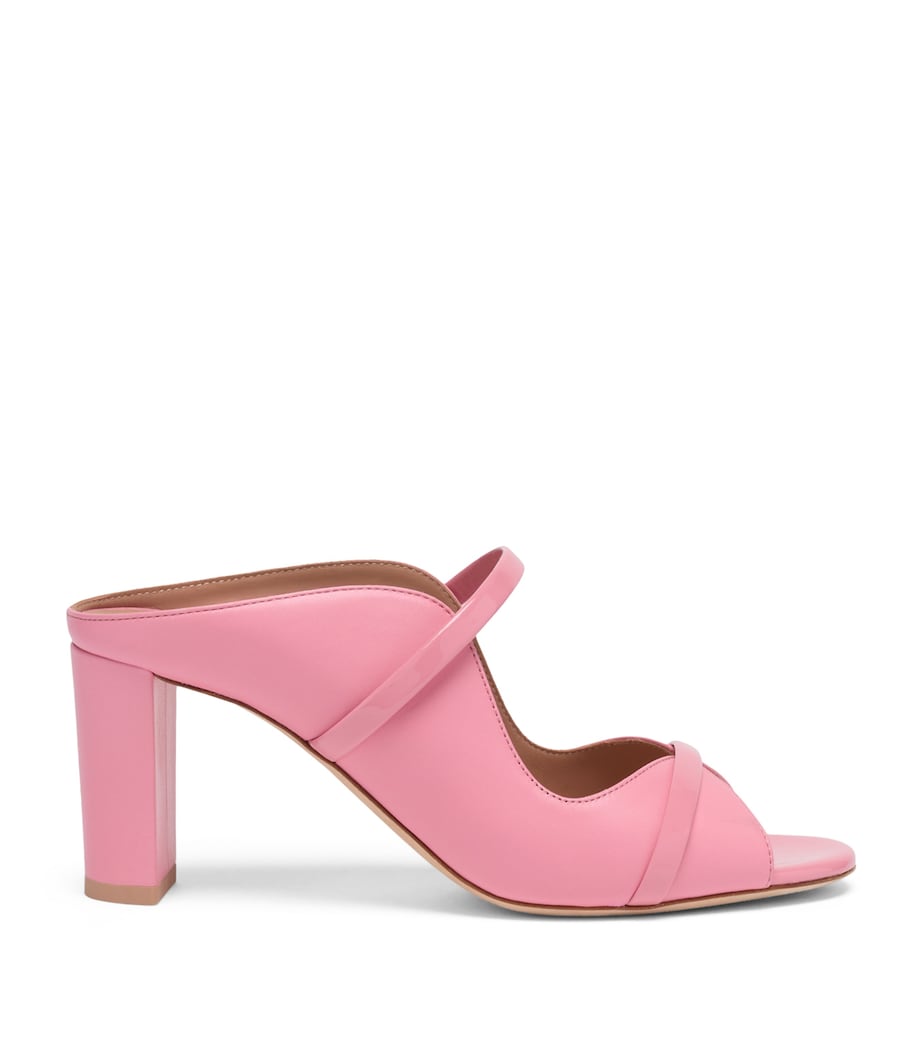Malone Souliers Leather Norah Heeled Sandals 70 Camellia Image 1
