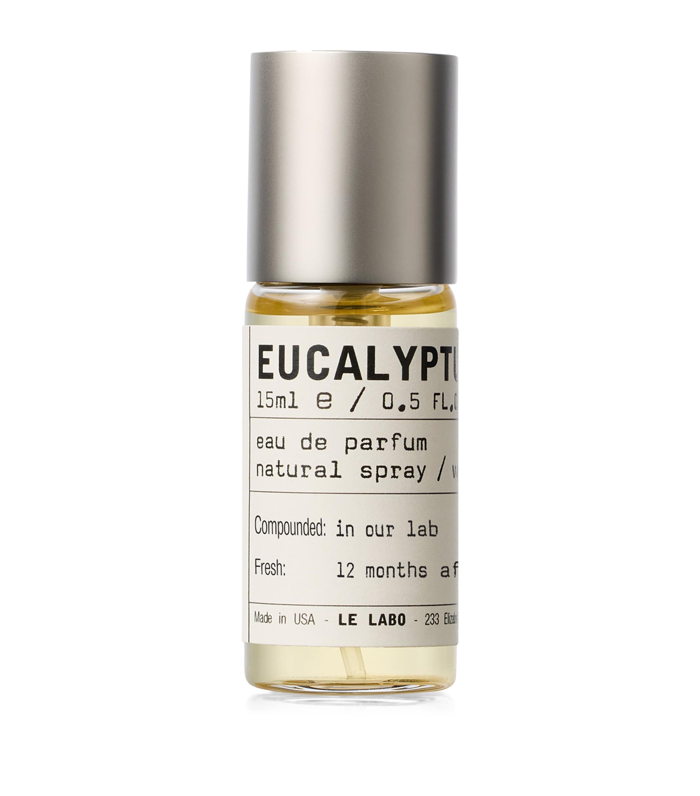 【限定特価】 Le Labo HK Harrods | (15ml) Parfum de Eau 20 Eucalyptus 香水(ユニセックス)