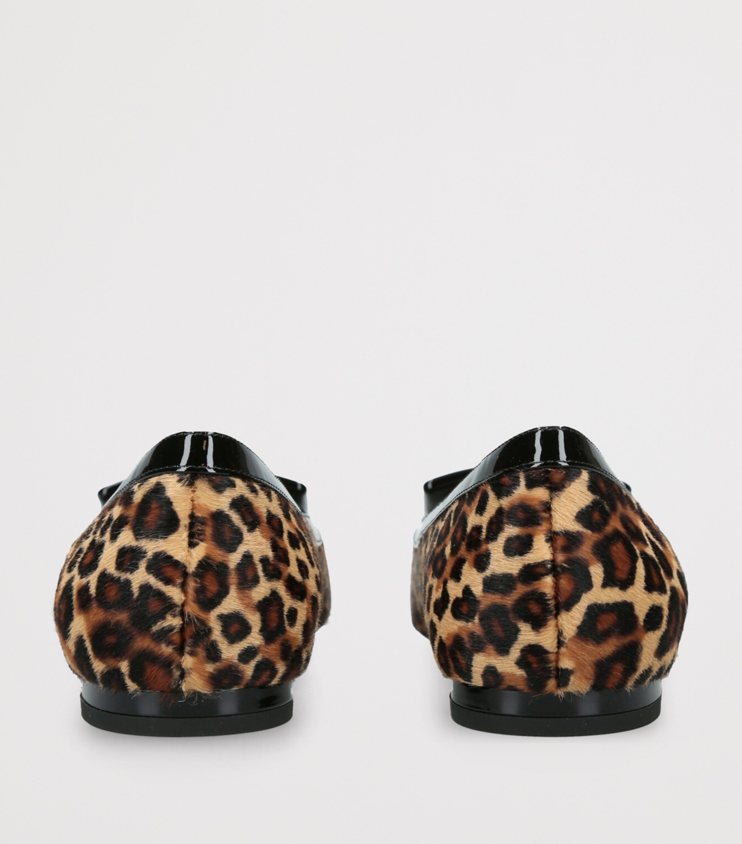 Calf Hair Gommettine Ballet Flats DK.BRN COM Image 2