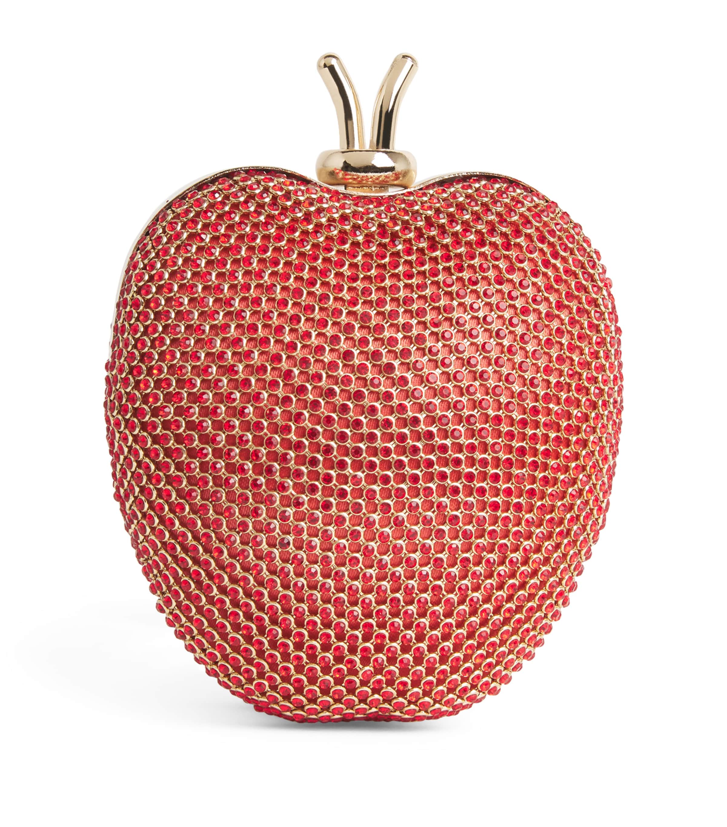David Charles Diamanté Apple Clutch Bag D Red Image 1
