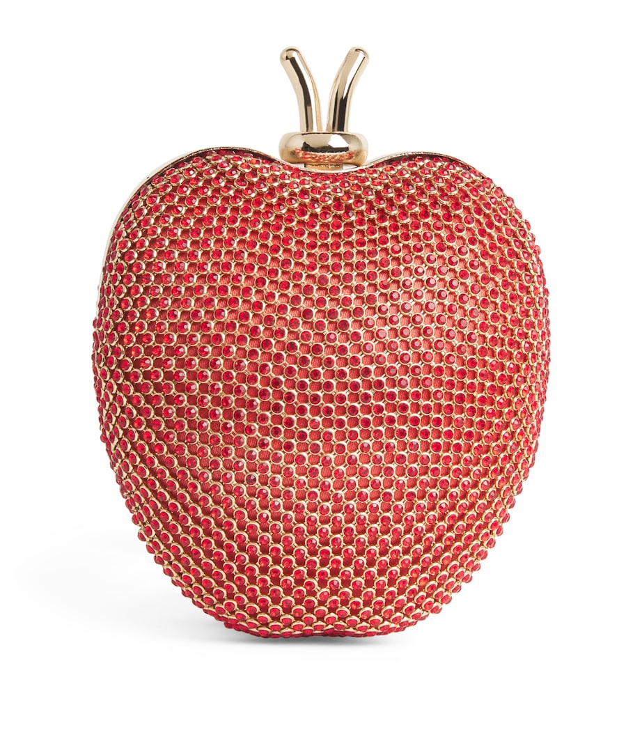 David Charles Diamanté Apple Clutch Bag D Red Image 1